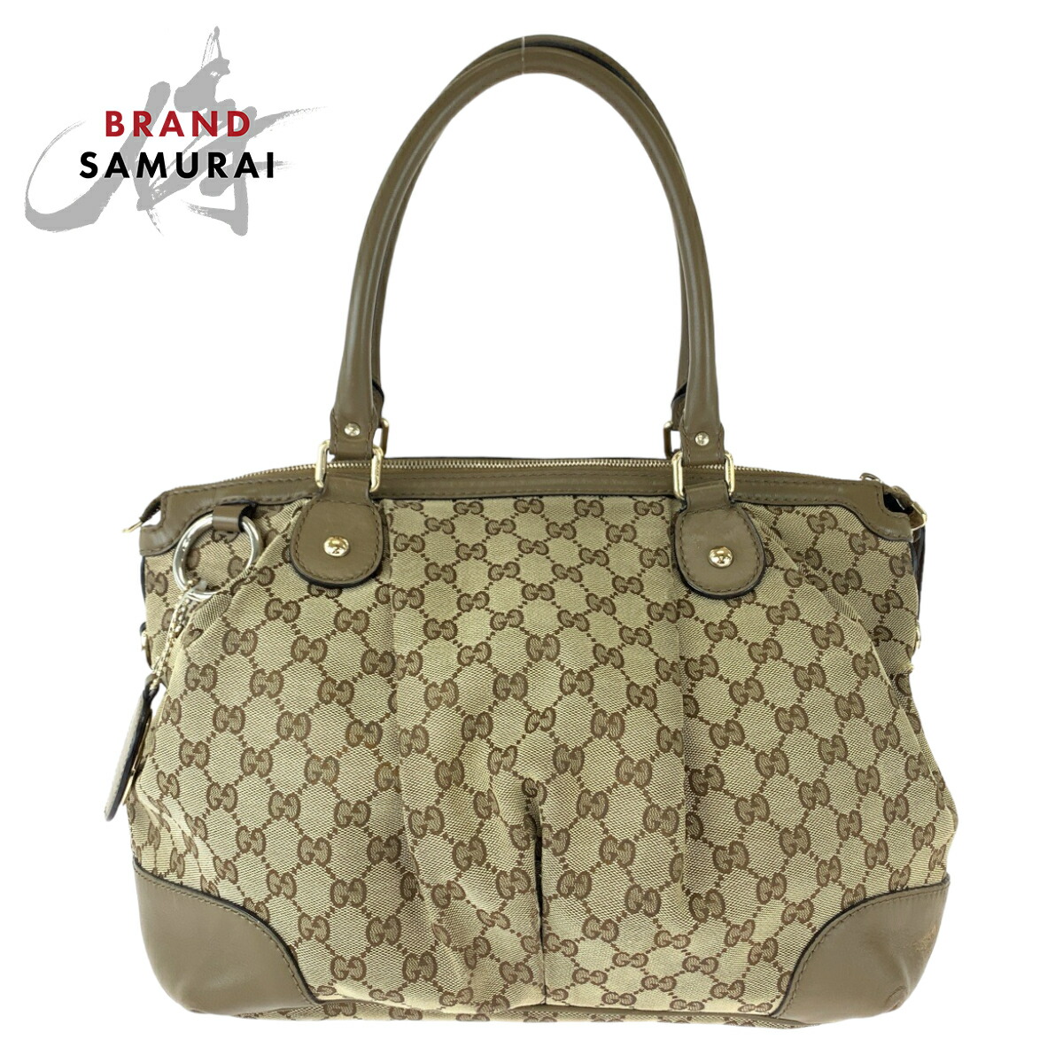 楽天市場】GUCCI グッチ スーキー ブラウン ゴールド金具 GG