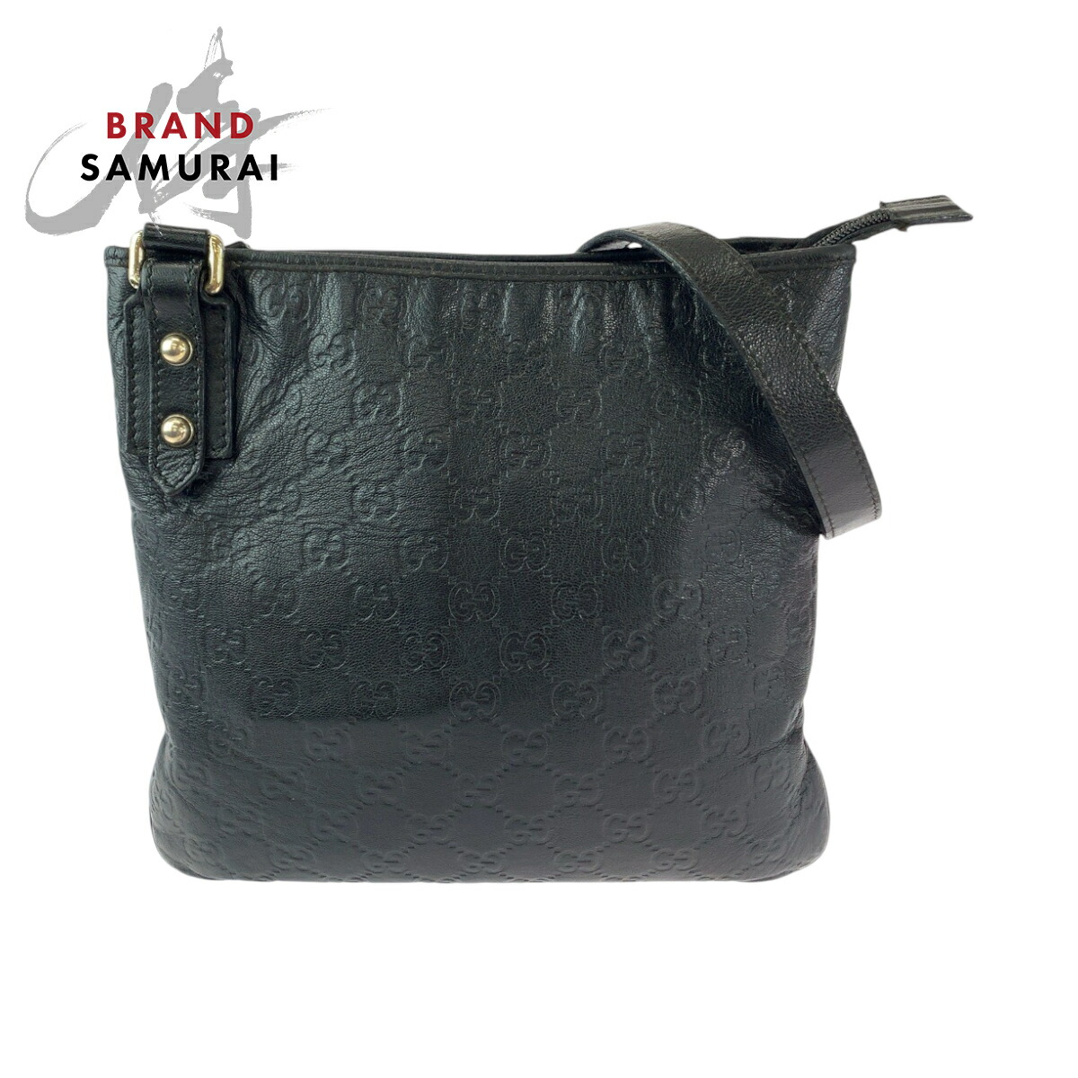 【良品！✨】GUCCI グッチシマ レザー ショルダーバッグ ポシェット 黒 楽天市場】GUCCI グッチ マイクログッチシマ ショルダーバッグ