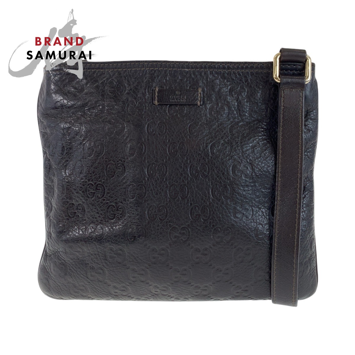 楽天市場】GUCCI グッチ グッチシマ 男女兼用 ブラウン ゴールド金具