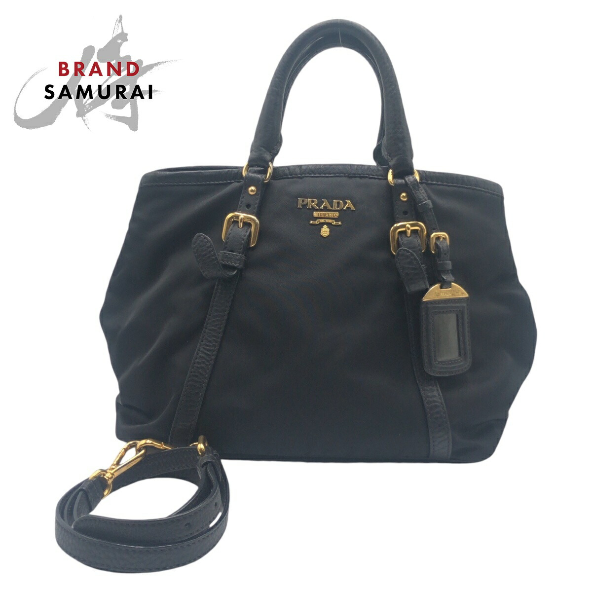 ✨美品✨ PRADA エスプラナード 2way ショルダー ハンドバッグ 黒 楽天市場】プラダ PRADA ハンドバッグ レディース SPAZZOLATO