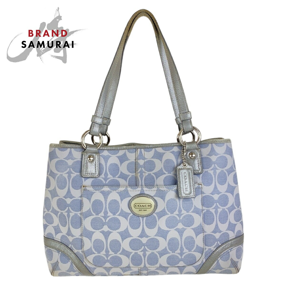 楽天市場】COACH コーチ シグネチャー イエロー ゴールド金具