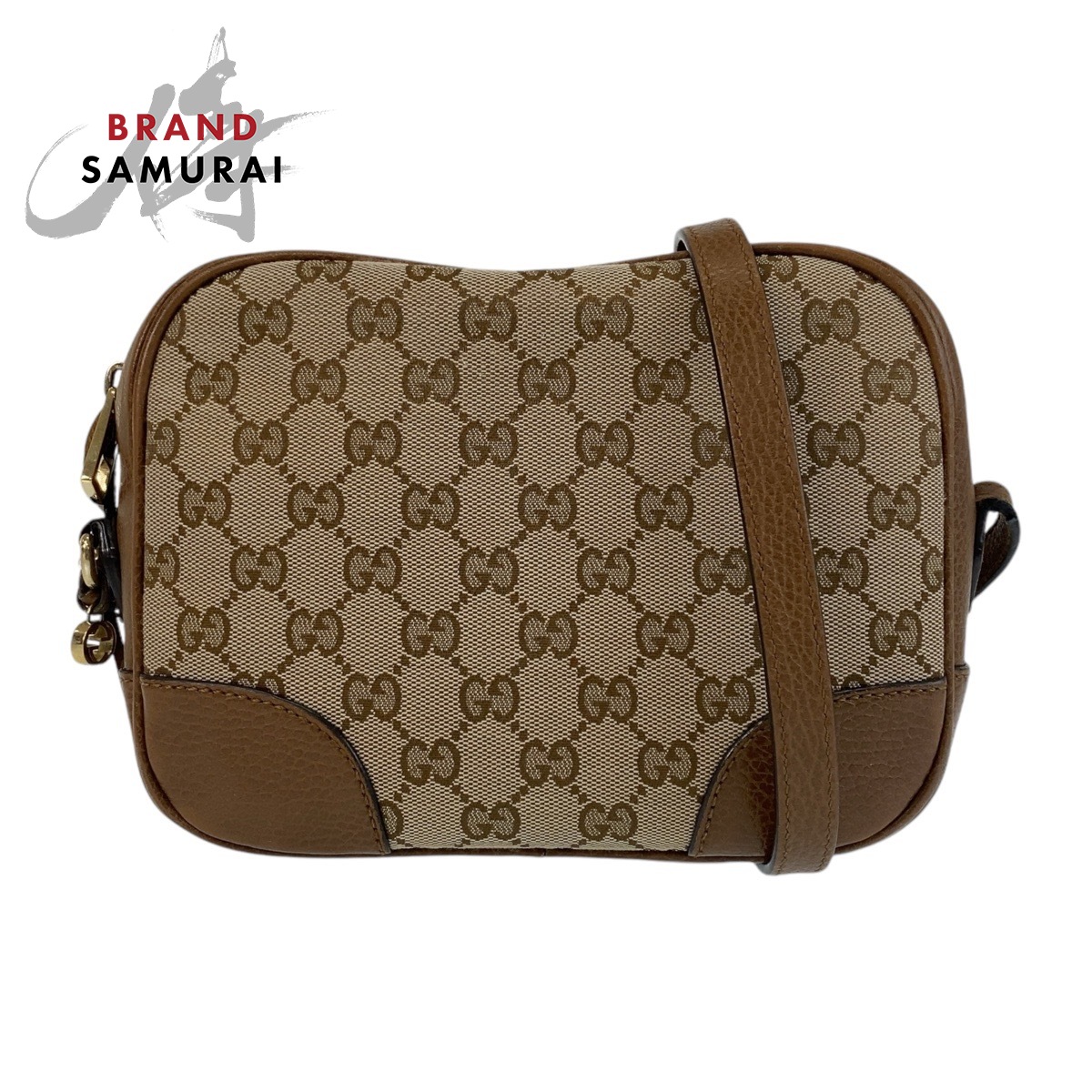 楽天市場】美品 GUCCI グッチ ブラウン ゴールド金具 GGキャンバス