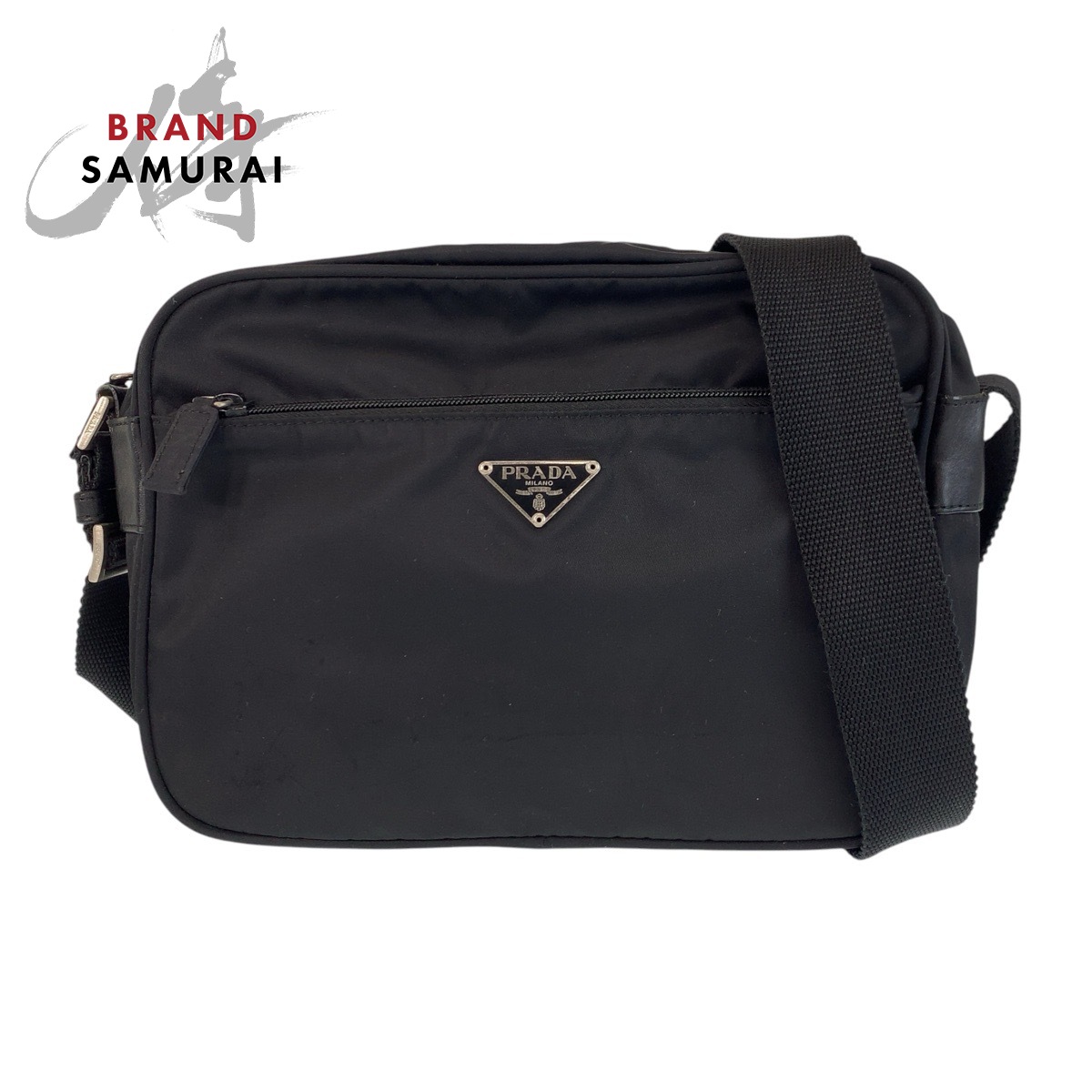 楽天市場】美品 PRADA プラダ キルティング テスート 三角ロゴプレート  