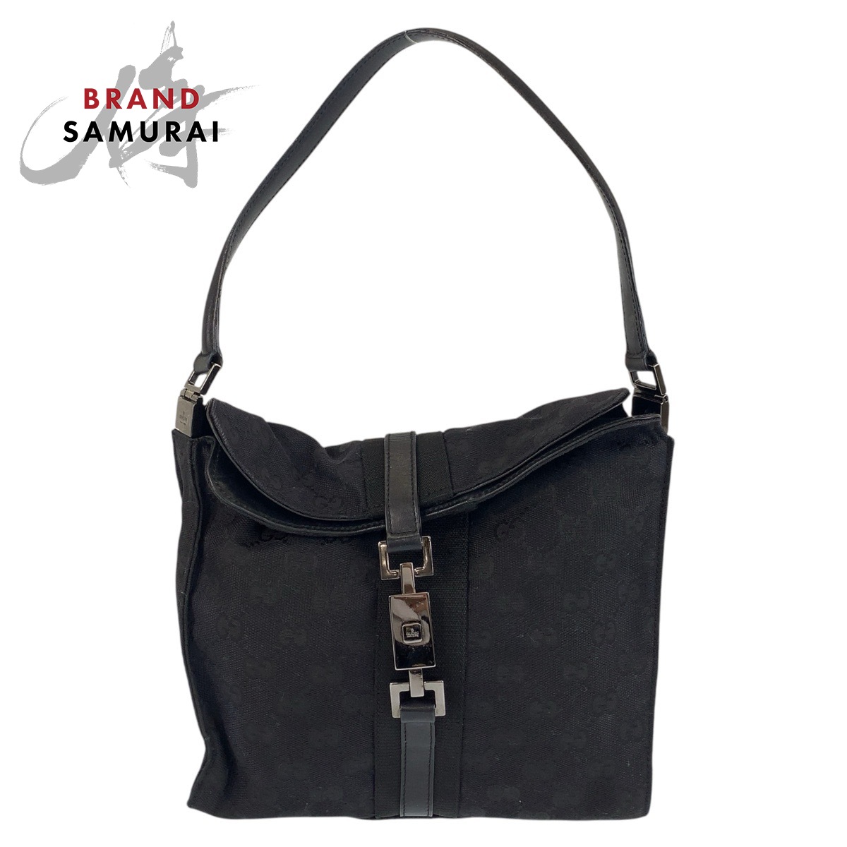 GUCCI グッチ ジャッキー ショルダー GG柄 キャンバス レザー ブラック 楽天市場】グッチ ジャッキーショルダーバッグ バッグ