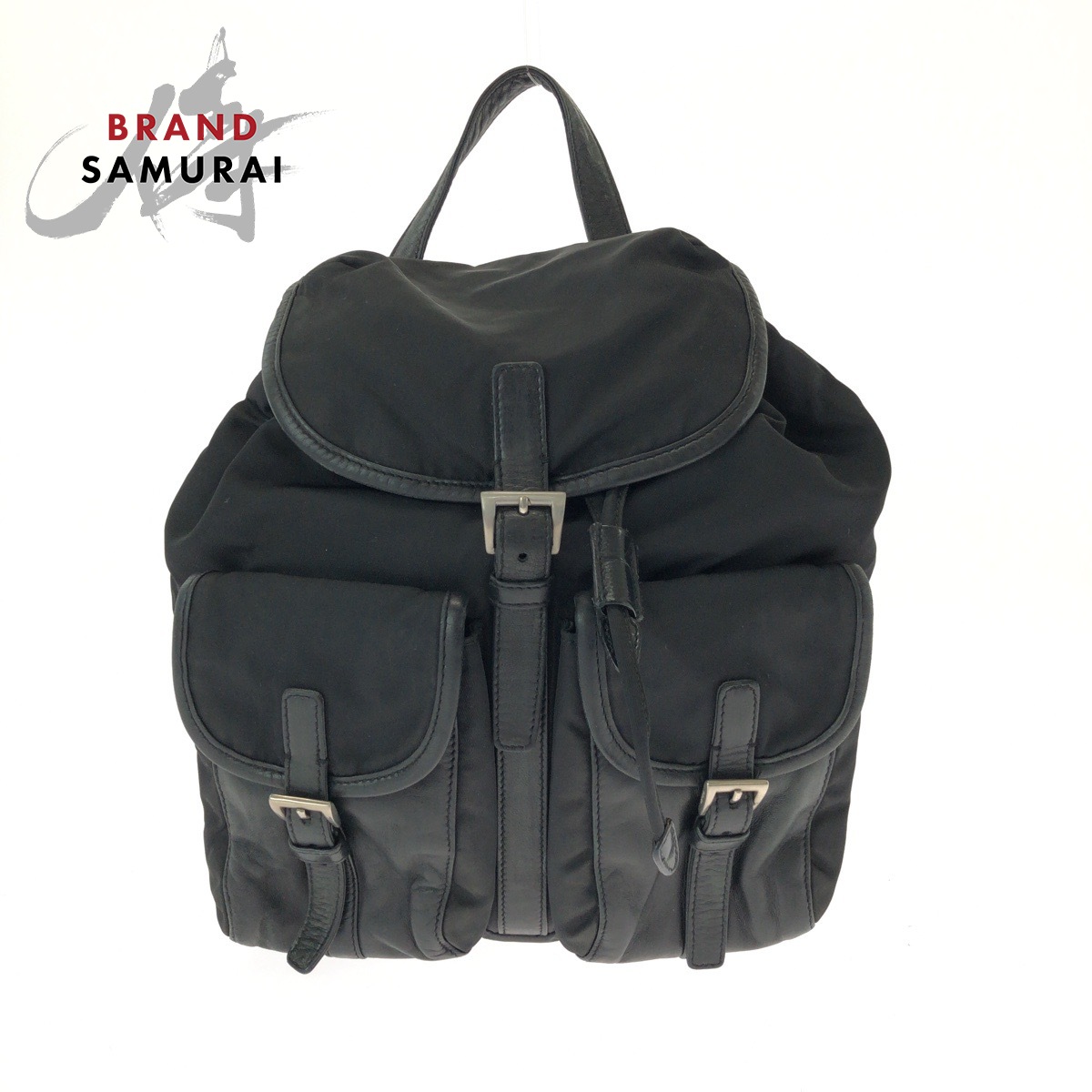 美品 PRADA プラダ リュックB2811L レザー ブラック　男女兼用 楽天市場】PRADA プラダ リュック・デイパック B2811 ナイロン