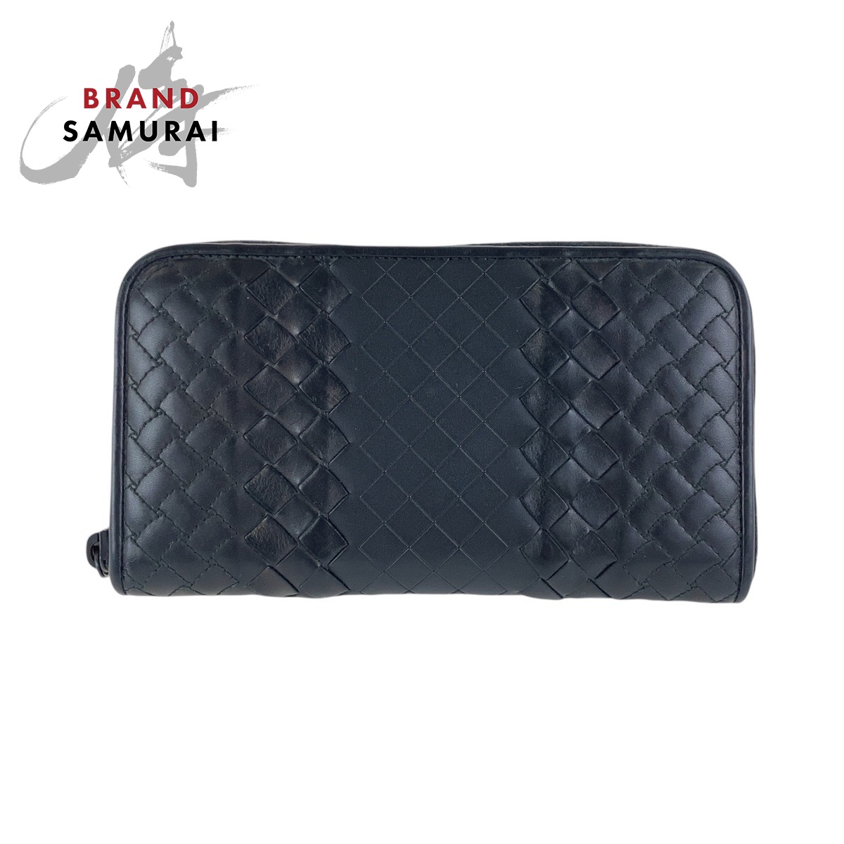 美品 ボッテガヴェネタ イントレチャート ロングウォレット 長財布