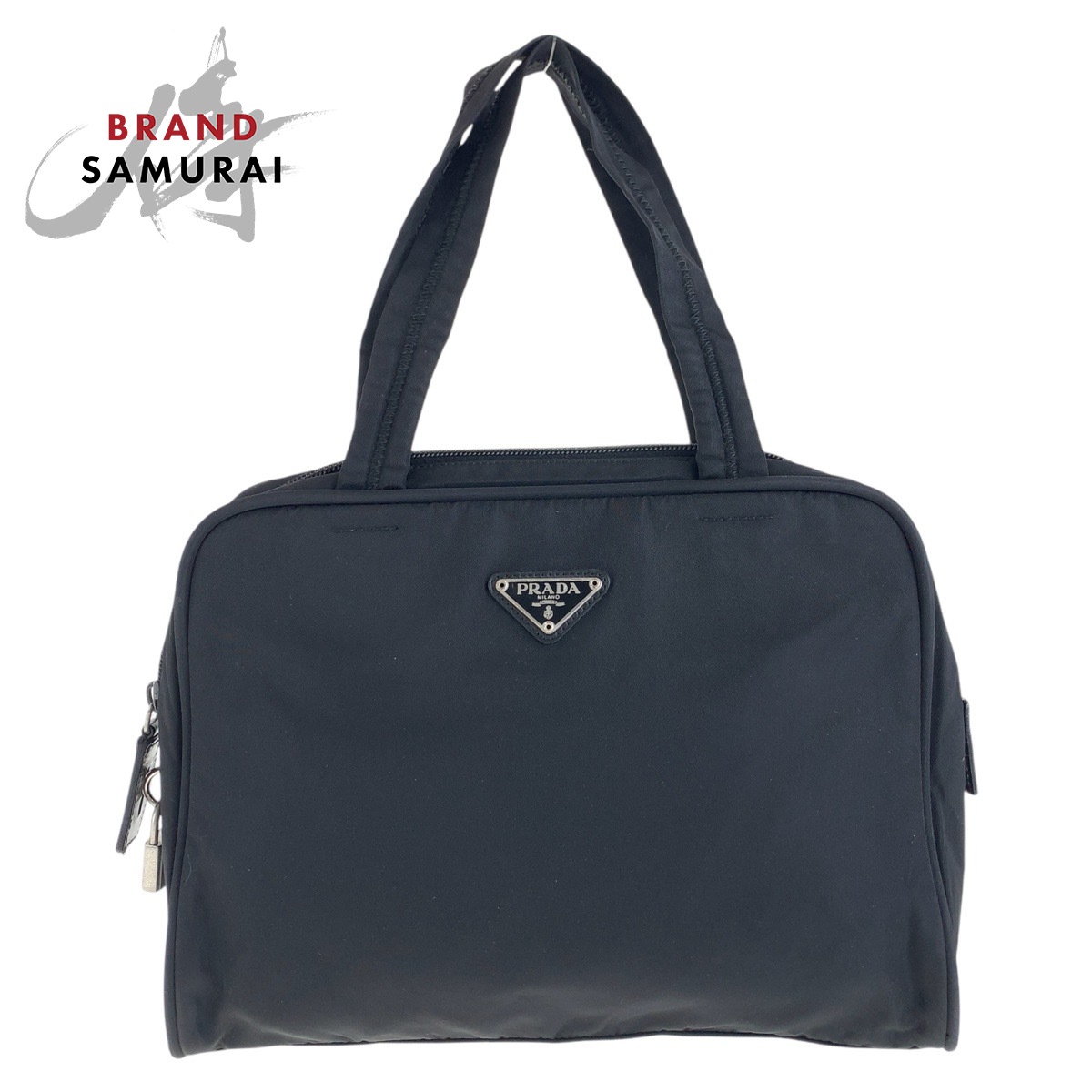 楽天市場】PRADA プラダ テスート 三角ロゴプレート ブラック 黒