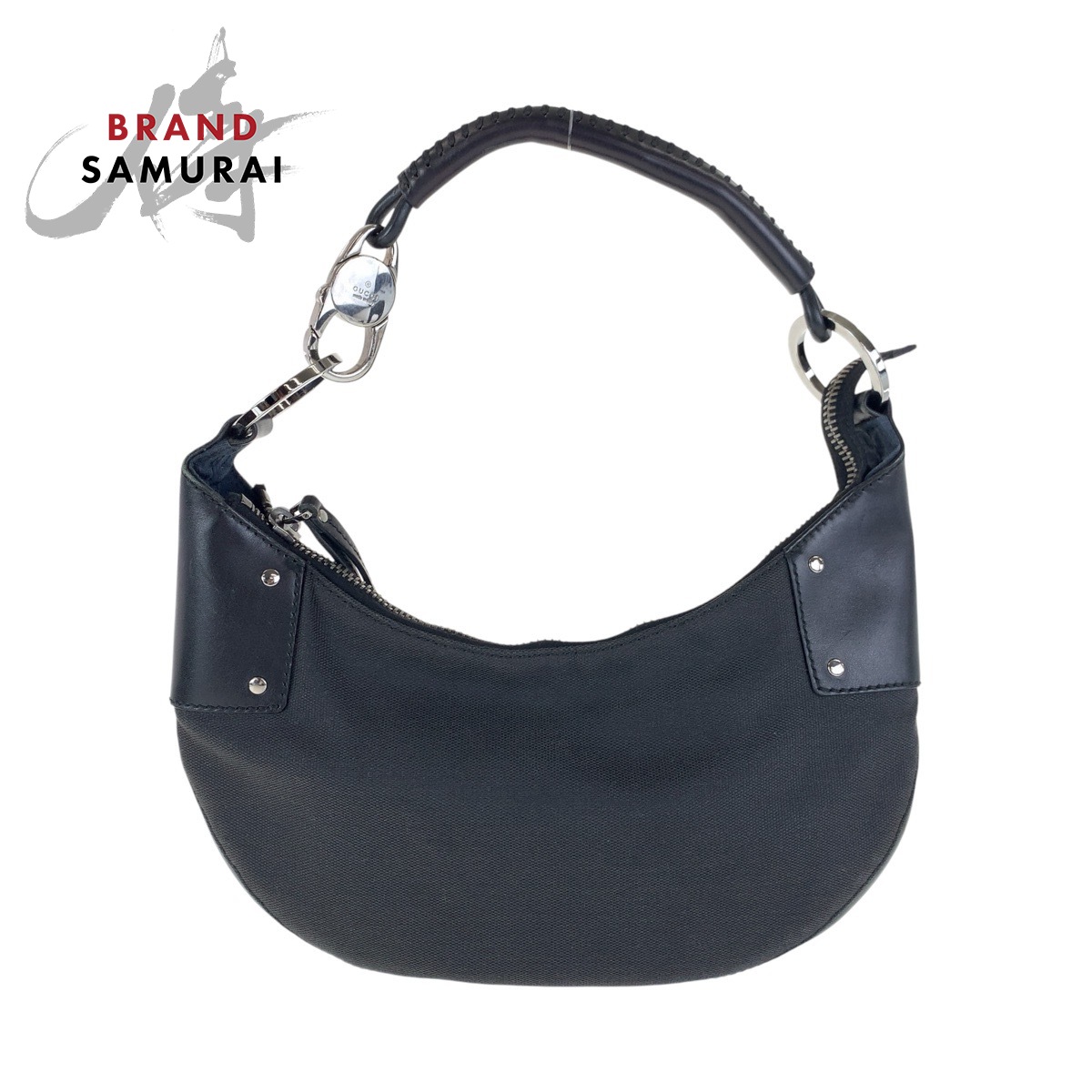 極美品☆　グッチ　ジャッキー　デニム　GG　ワンショルダーバッグ　ホーボー GUCCI グッチ ジャッキー1961 GGデニム ミニ ホーボーバッグ