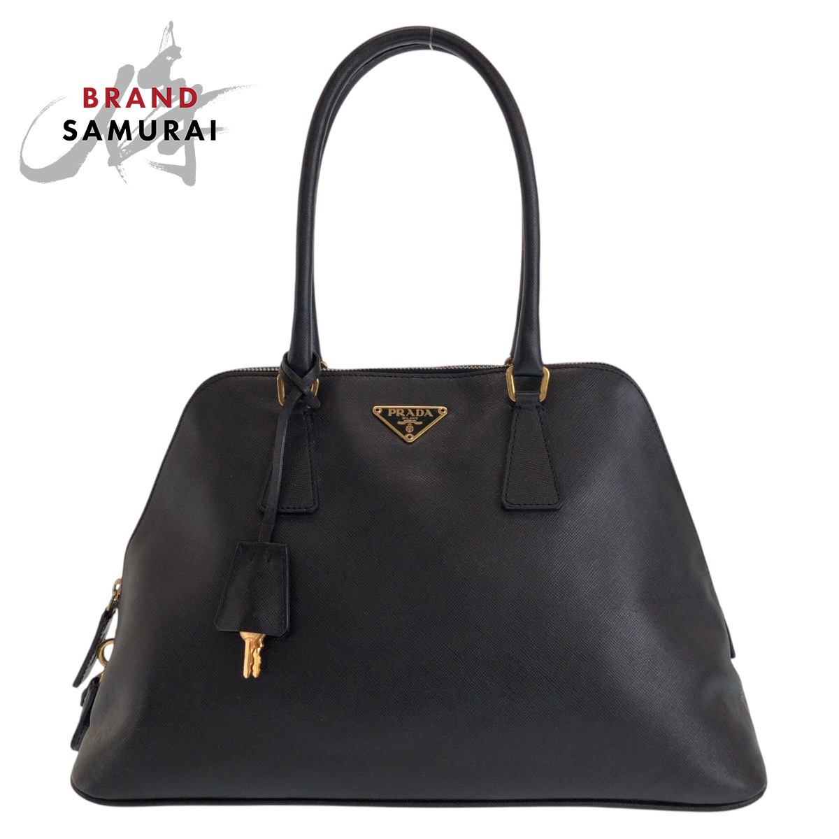 PRADA プラダ　ヴィンテージ　トートバッグ　ダークブラウン PRADA プラダ レザー トートバッグ ヴィンテージ ブラウン
