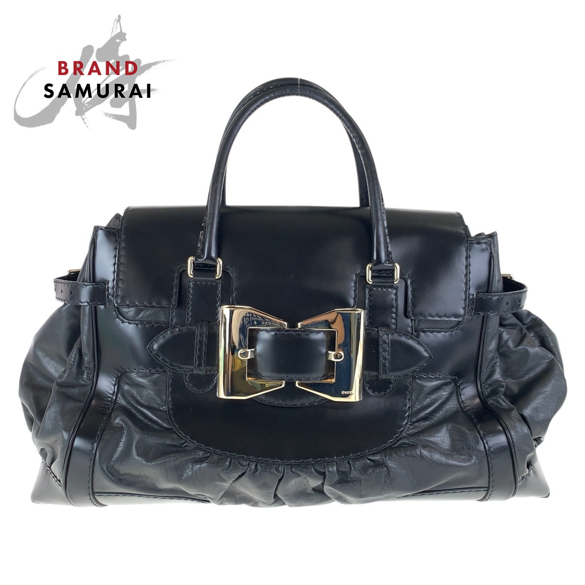 楽天市場】美品 GUCCI グッチ クイーン ホーボー ブラック 黒 ゴールド