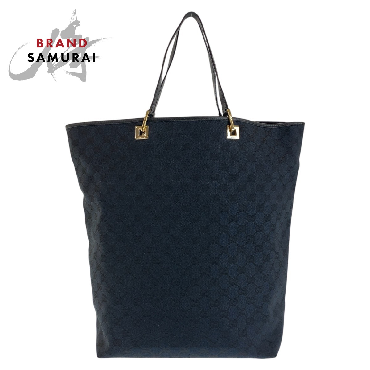 美品 GUCCI グッチ ブラック 黒 ゴールド金具 GGキャンバス /レザー 002 1097 トートバッグ ショルダーバッグ レディース 506369 【中古】