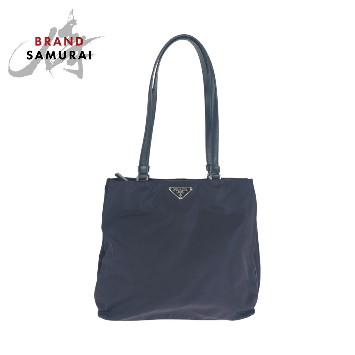 楽天市場】美品 PRADA プラダ テスート 三角ロゴプレート レッド
