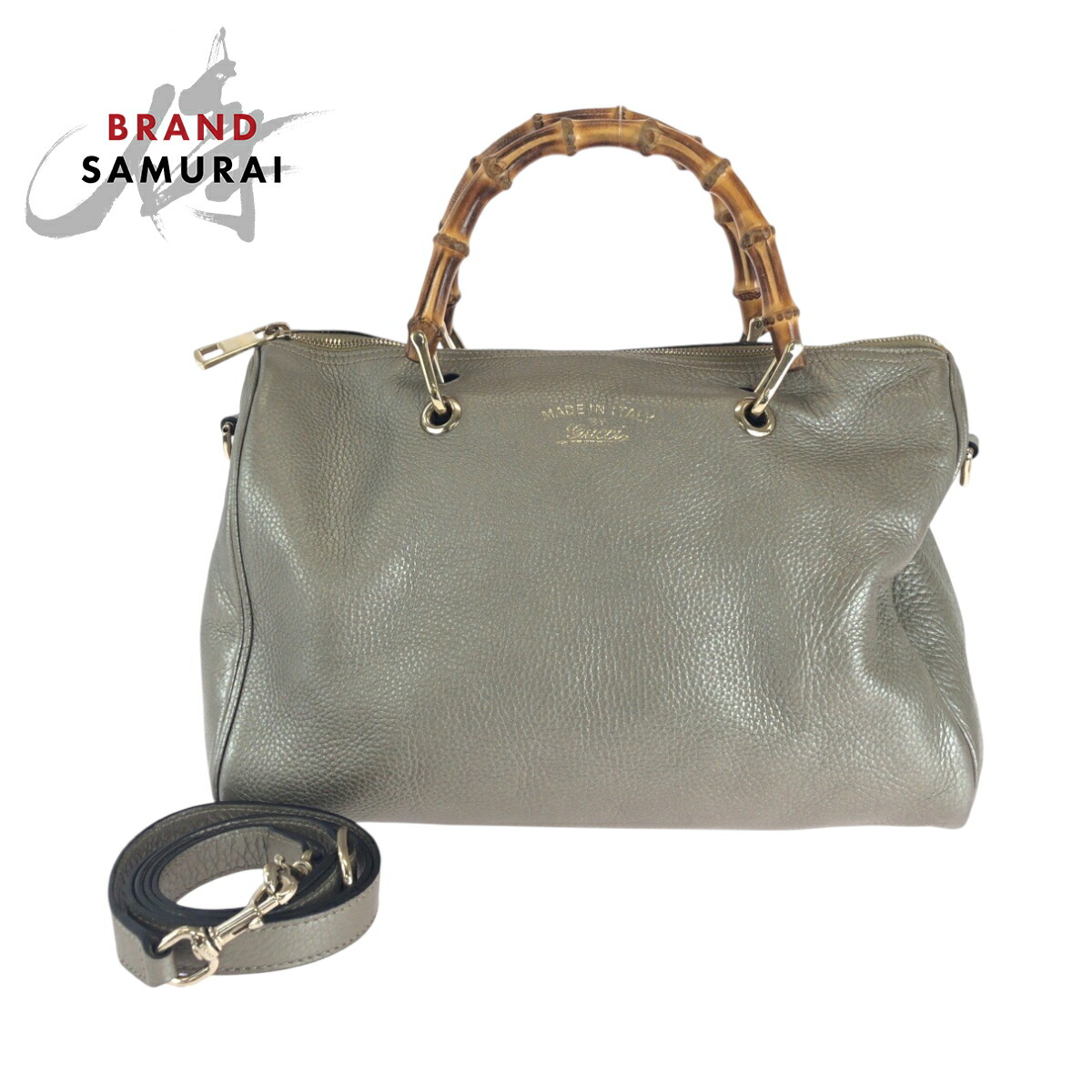 楽天市場】GUCCI グッチ ニムフェア バンブー ハンドバッグ 2WAY