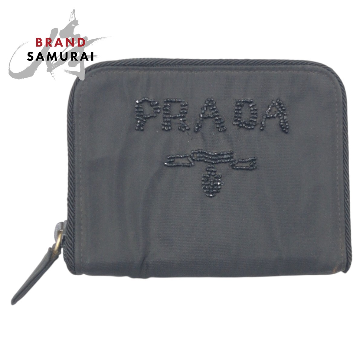 楽天市場】プラダ PRADA ポコノ ナイロン 二つ折り 財布 M668