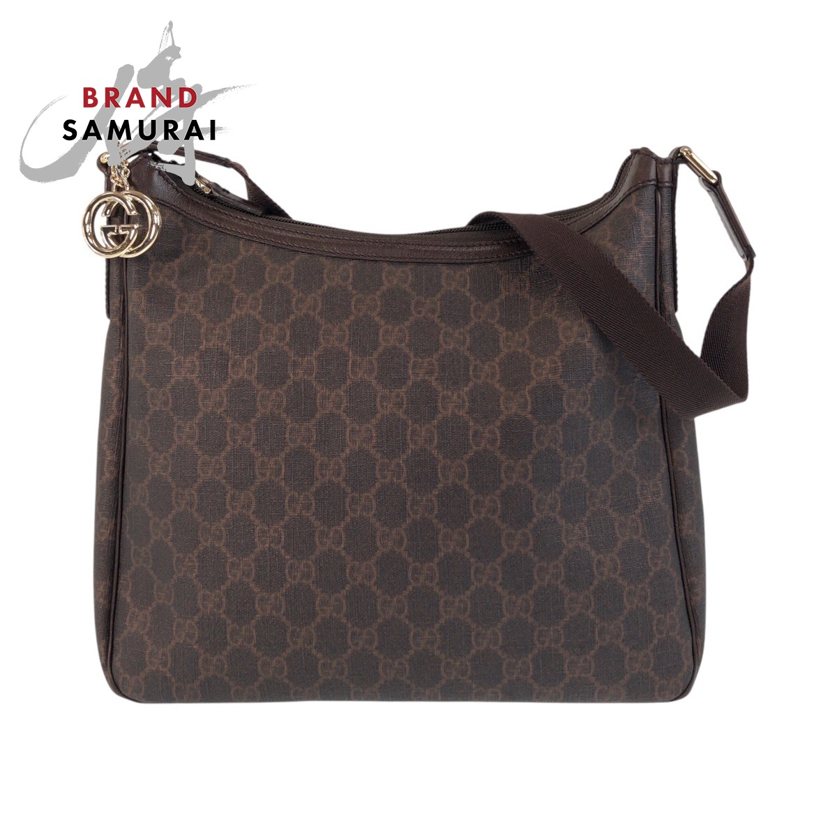 グッチ　ショルダーバッグ　アビー　GGキャンバス　斜め掛け　ゴールド金具　レザー 楽天市場】美品 GUCCI グッチ アビー ブラック 黒 ゴールド金具