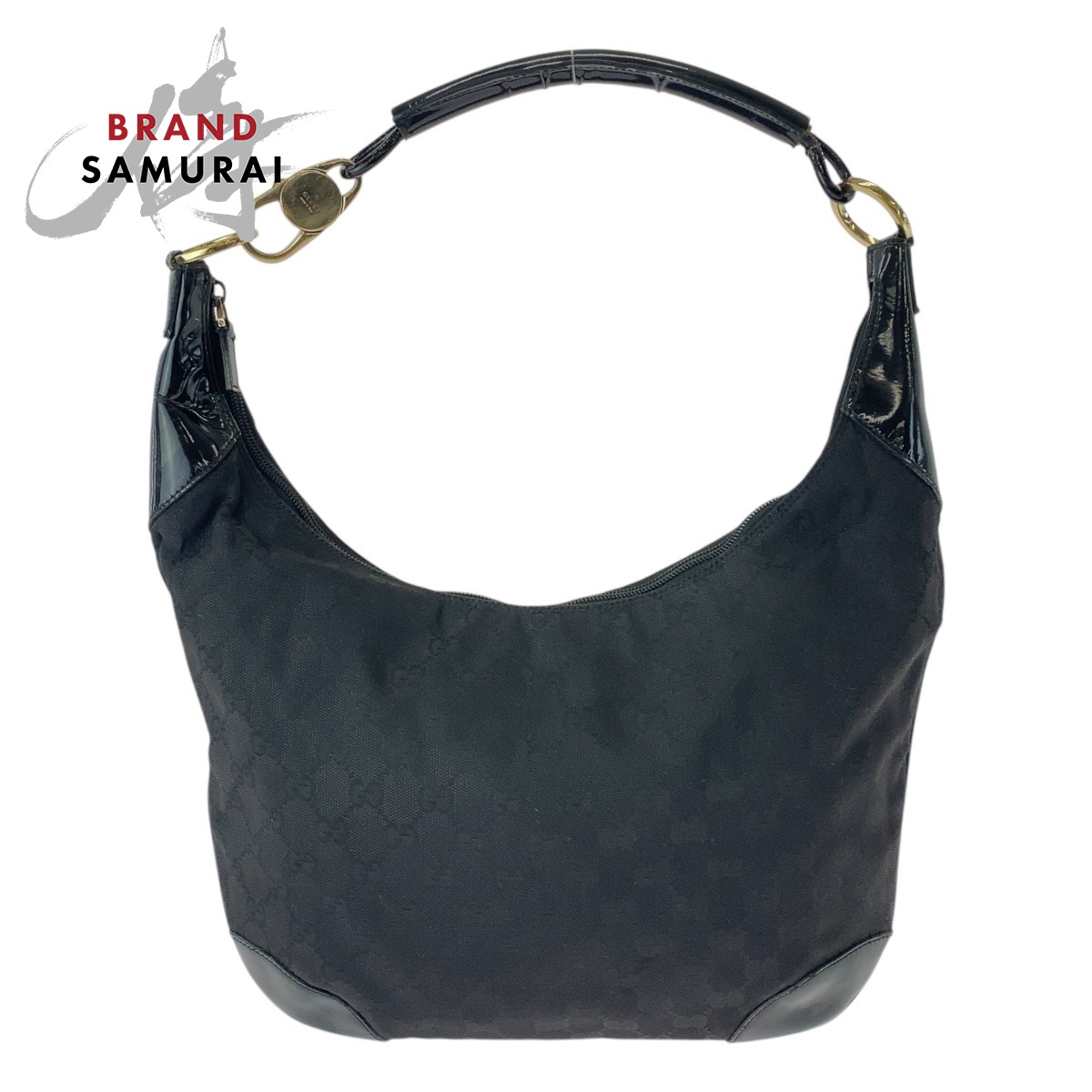 楽天市場】GUCCI グッチ ホーボー ブラック 黒 シルバー金具