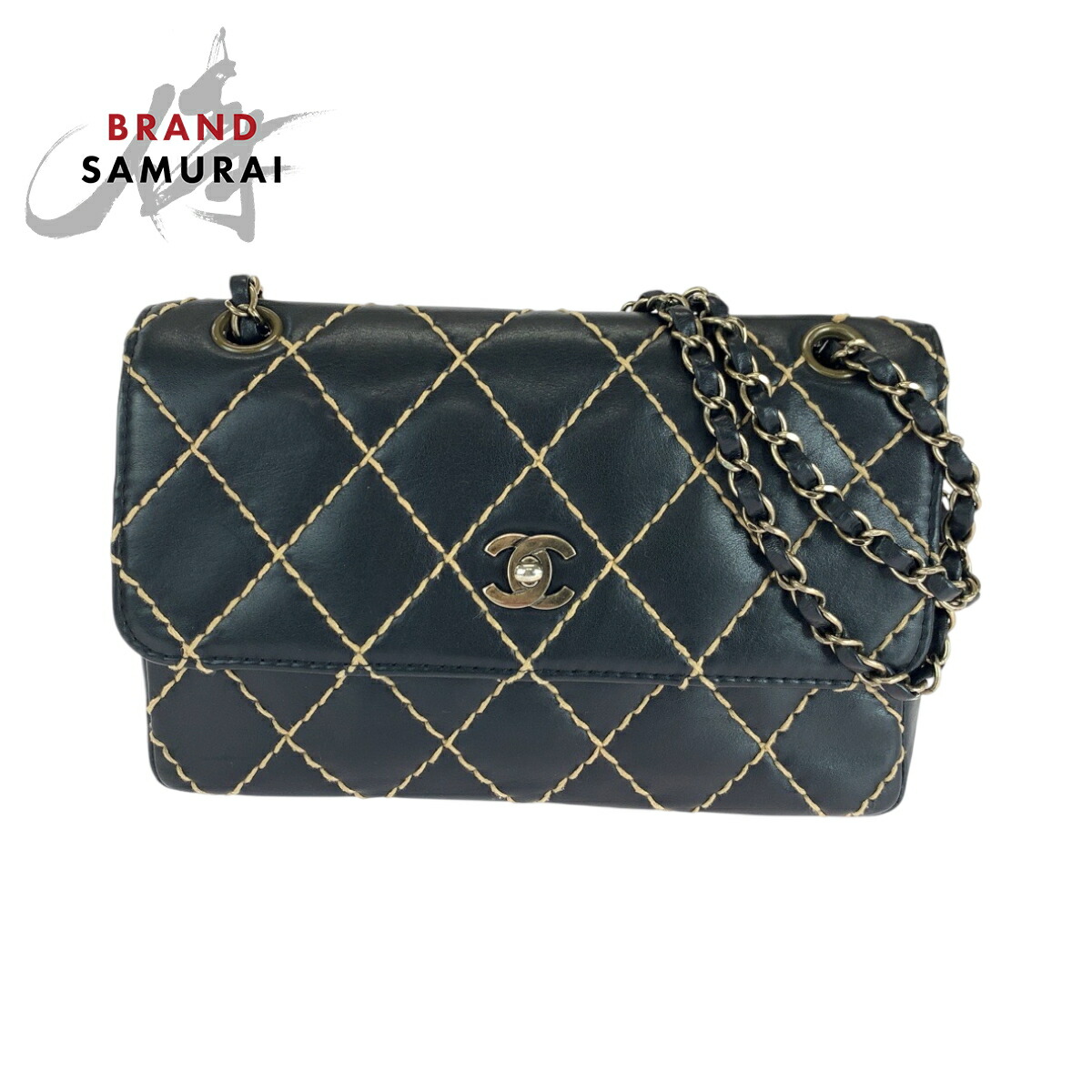 ◯Ｉ◯ CHANEL（シャネル） ブラックスエード ショルダーバッグ シャネル CHANEL スエード チェーン ショルダーバッグ - メルカリ