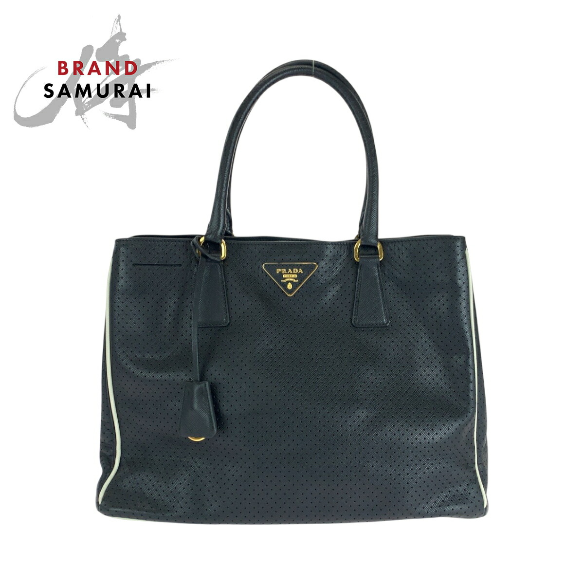 楽天市場】【バッグ】PRADA プラダ パンチング スモール レザー