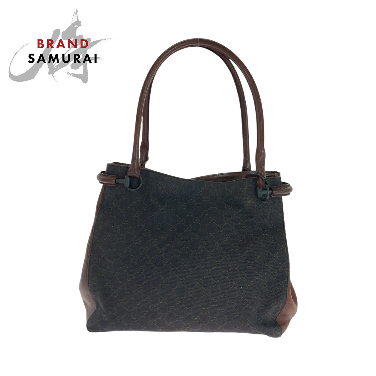 楽天市場】GUCCI グッチ ブラック 黒 GGキャンバス /レザー