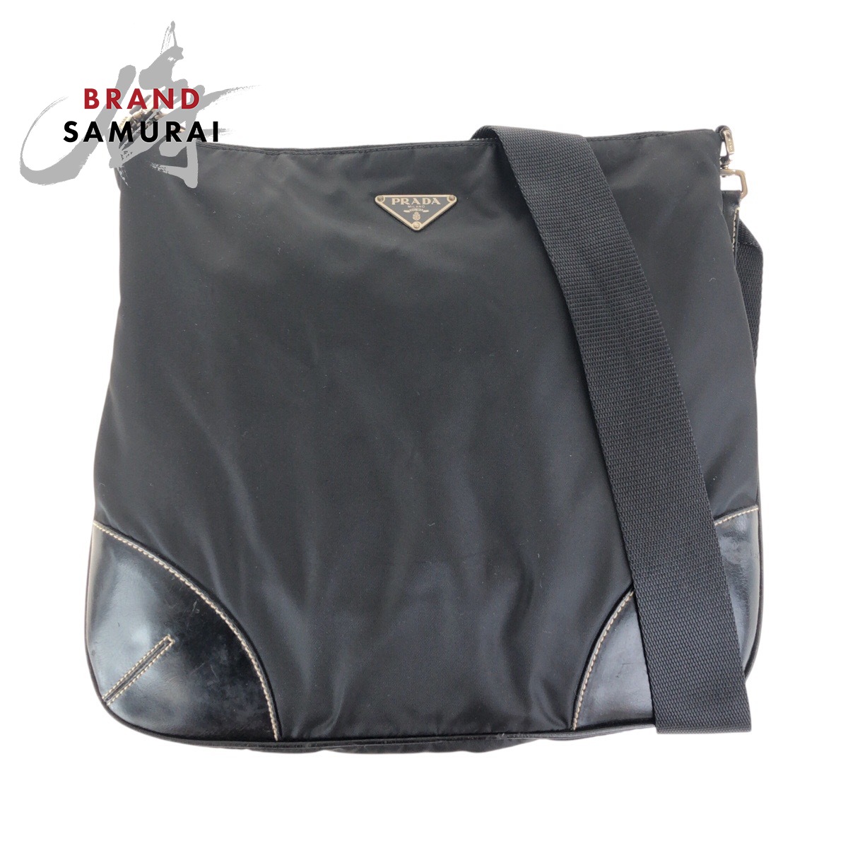 美品 PRADA フリル ギャザー キャミソール ブラック プラダ タグ付き 0252016-1.jpg