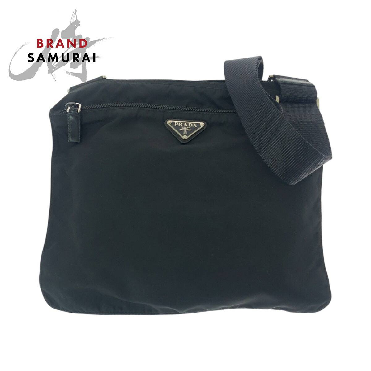 楽天市場】【PRADA】プラダ 三角ロゴプレート ナイロン サコッシュ