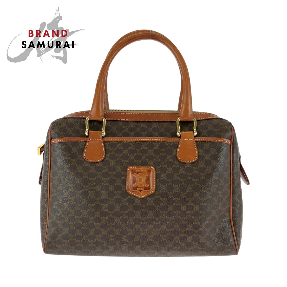 楽天市場】【バッグ】CELINE セリーヌ マカダム柄 ハンドバッグ