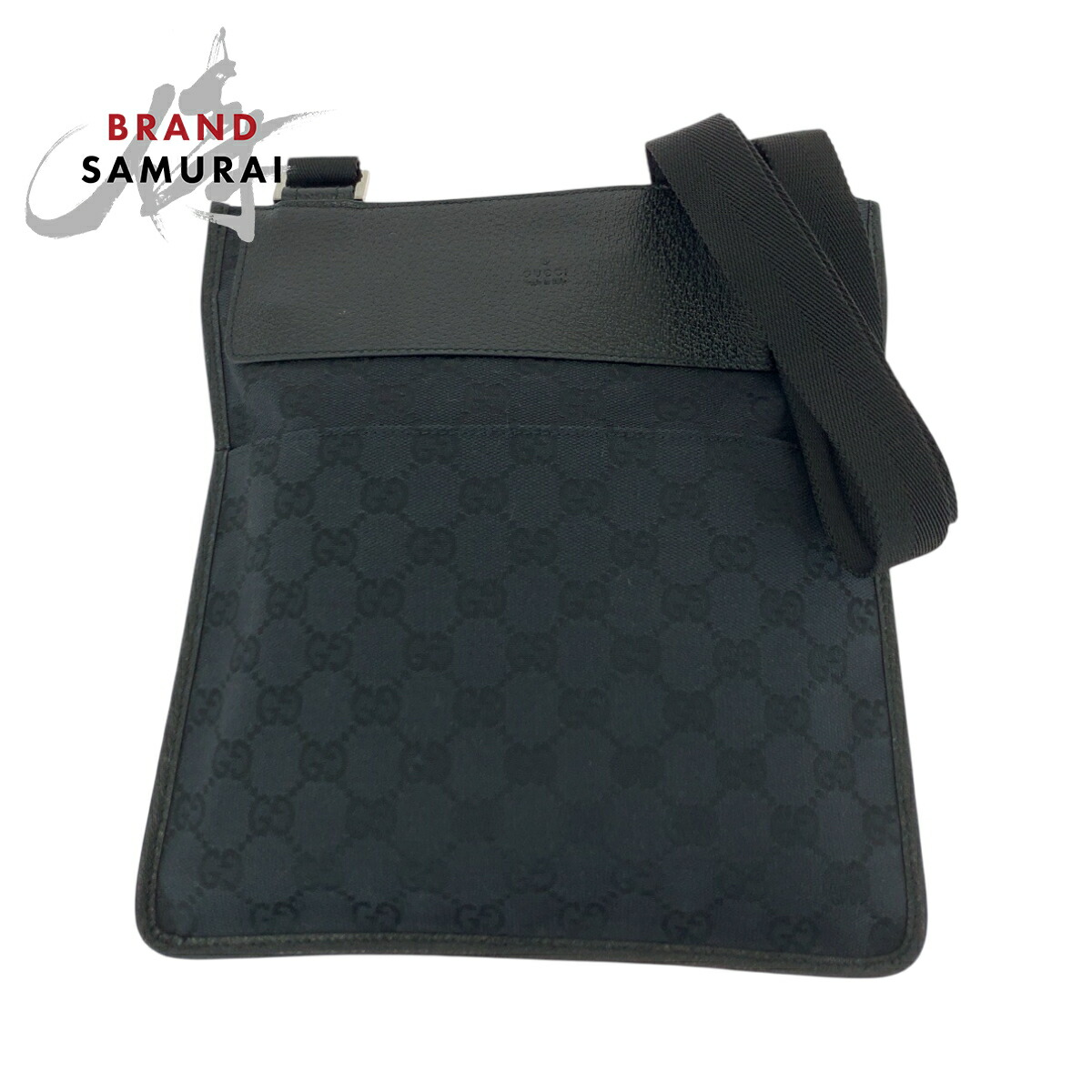 GUCCI ショルダーバッグ　ロゴ　ブラック　ナイロン　サコッシュ 楽天市場】GUCCI グッチ GGナイロン ショルダーバッグ