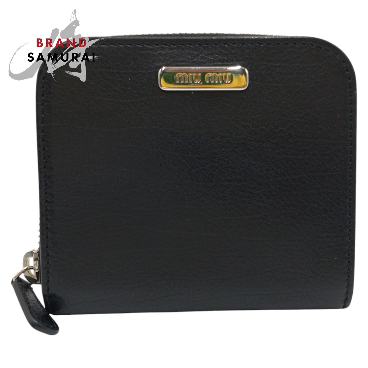 miumiu ミュウミュウ 長財布 折り財布 マテラッセ ビジュー ブラック 2101218806496_1.jpg