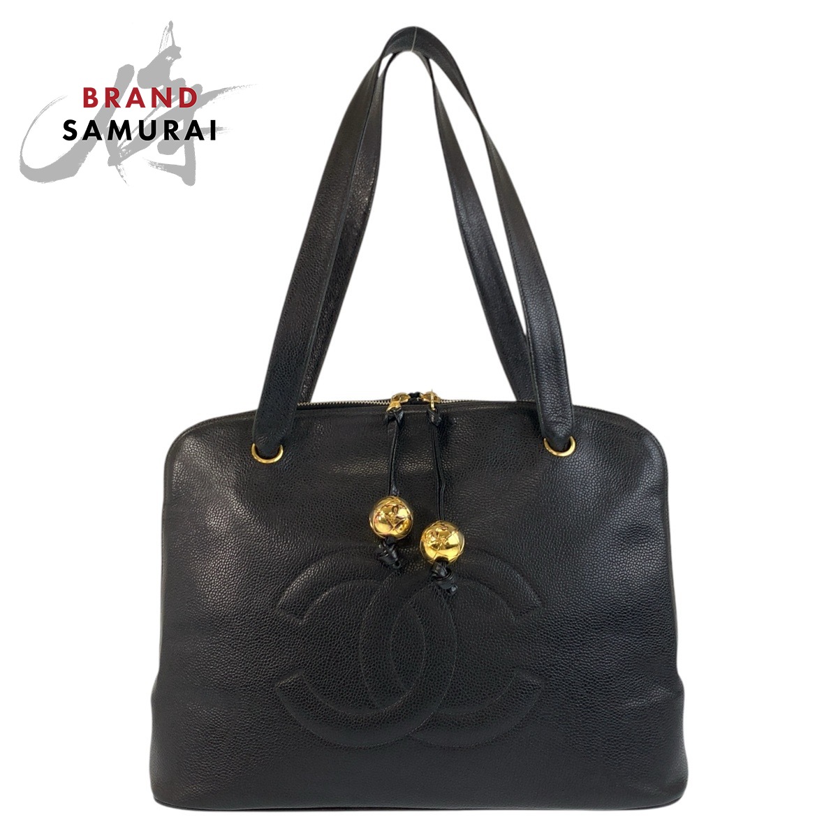 楽天市場】美品 CHANEL シャネル ココマーク ココハンドル29 ラージ