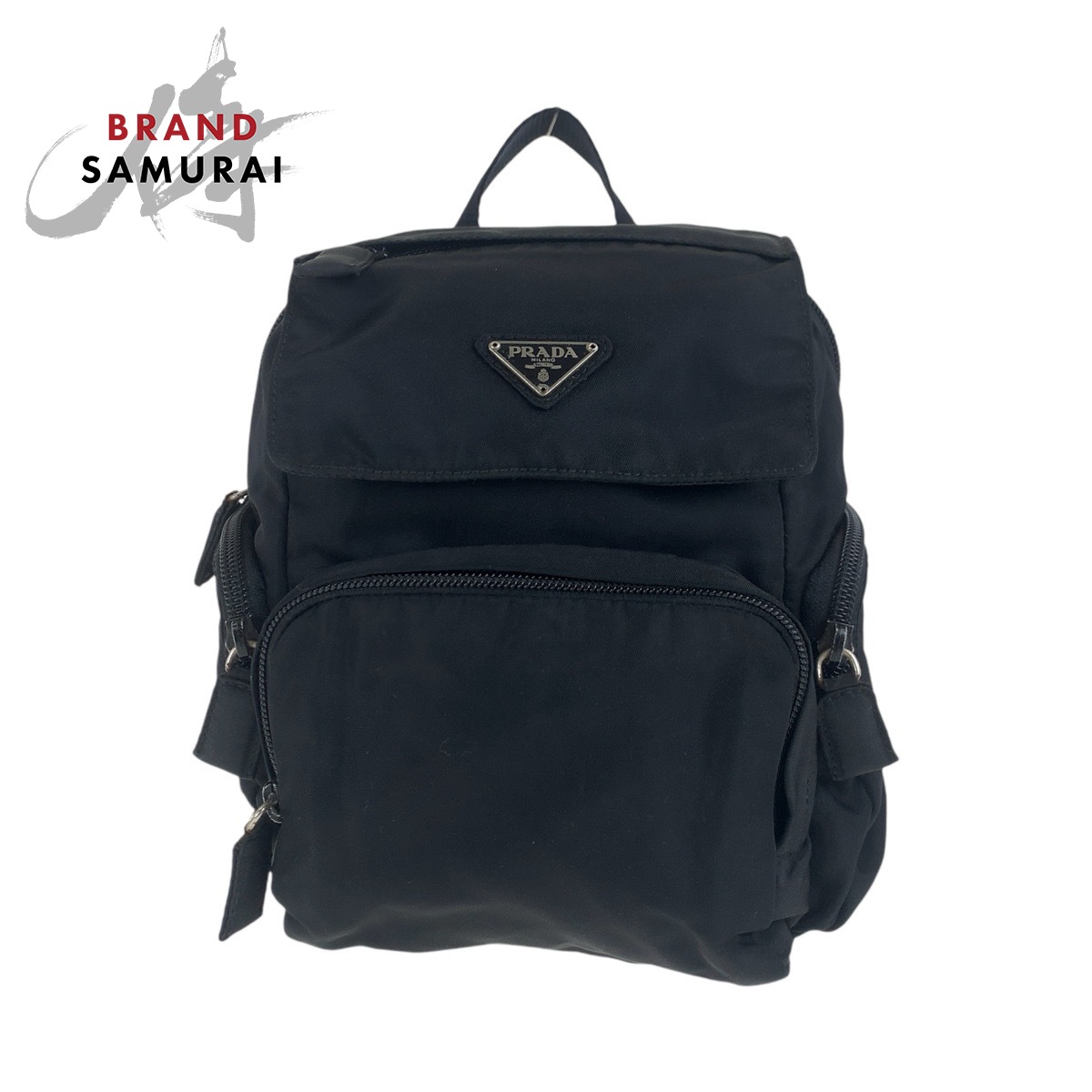 【美品】PRADA ブラック ナイロン リュック　ミニ PRADA - ☆PRADA☆ プラダ ナイロン ミニ リュックの通販 by