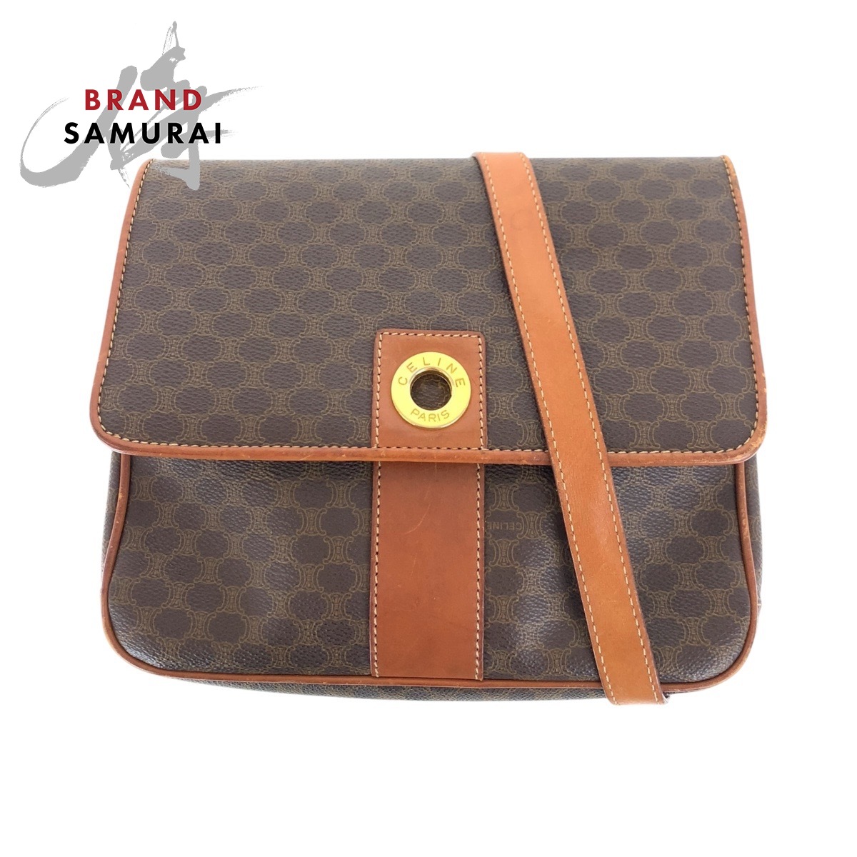 楽天市場】【バッグ】CELINE セリーヌ マカダム柄 ミニショルダー