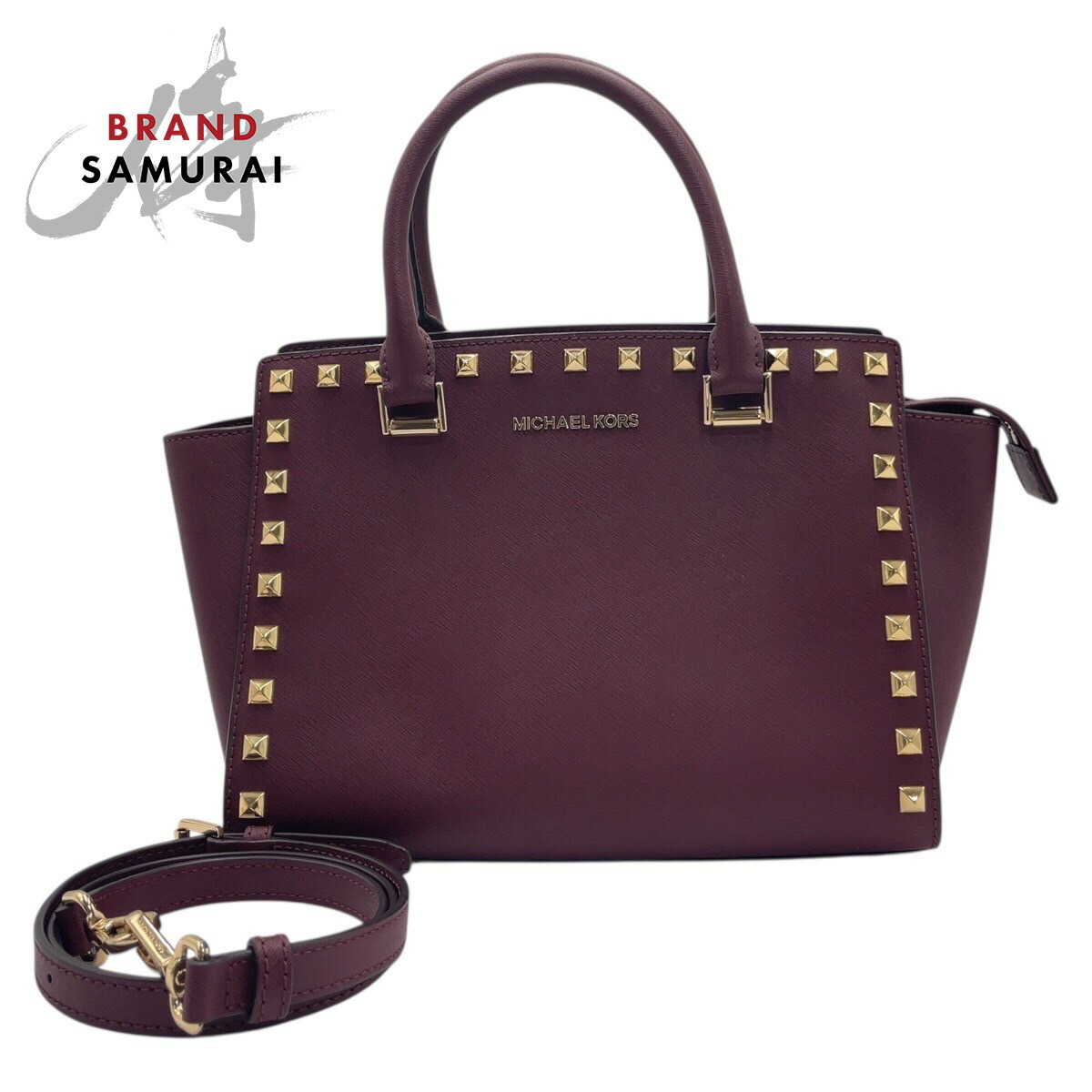 マイケルコース セルマ ハンドバッグ ショルダーバッグ 2way レザー 美品 MICHAEL KORS - マイケルコース ハンドバッグ ショルダーバッグ