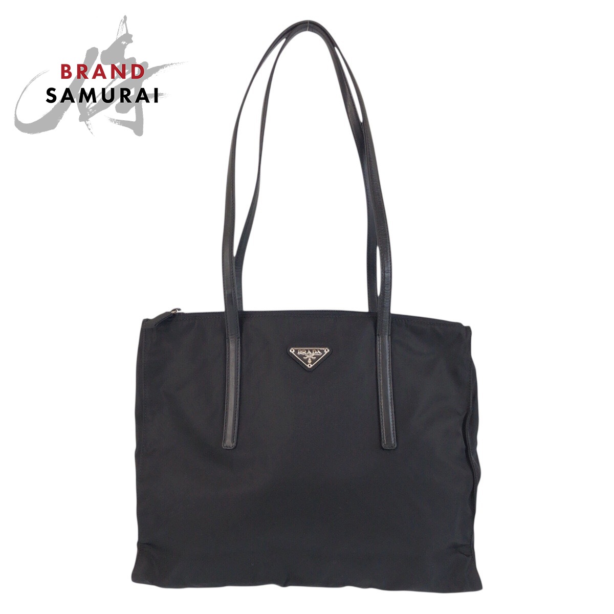 楽天市場】PRADA プラダ テスート 三角ロゴプレート ブラック 黒