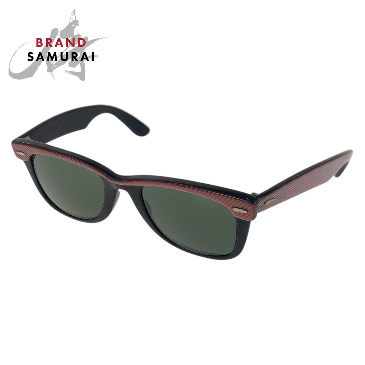 美品　Ray-Ban ヴィンテージ　サングラス ブラウンレンズボシュロム 革巻き ヴィンテージ 1970年代 ボシュロム Ray-Ban レイバン サングラス