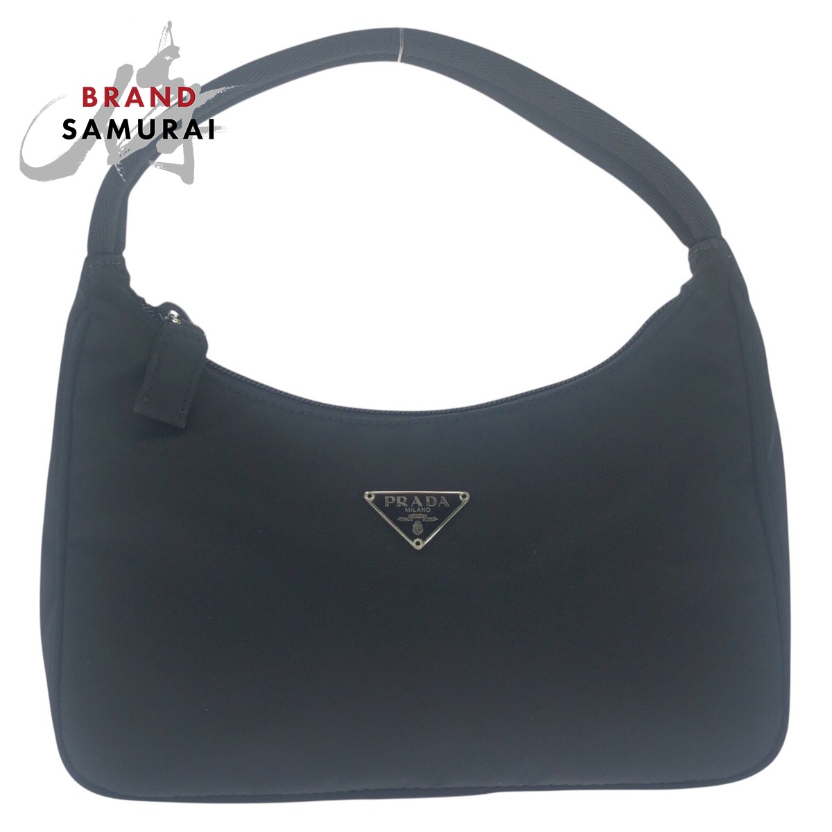 美品 PRADA 折り畳み傘 ブラック 黒 美品】PRADA プラダ 折りたたみ傘 雨傘 ブラック｜Yahoo!フリマ
