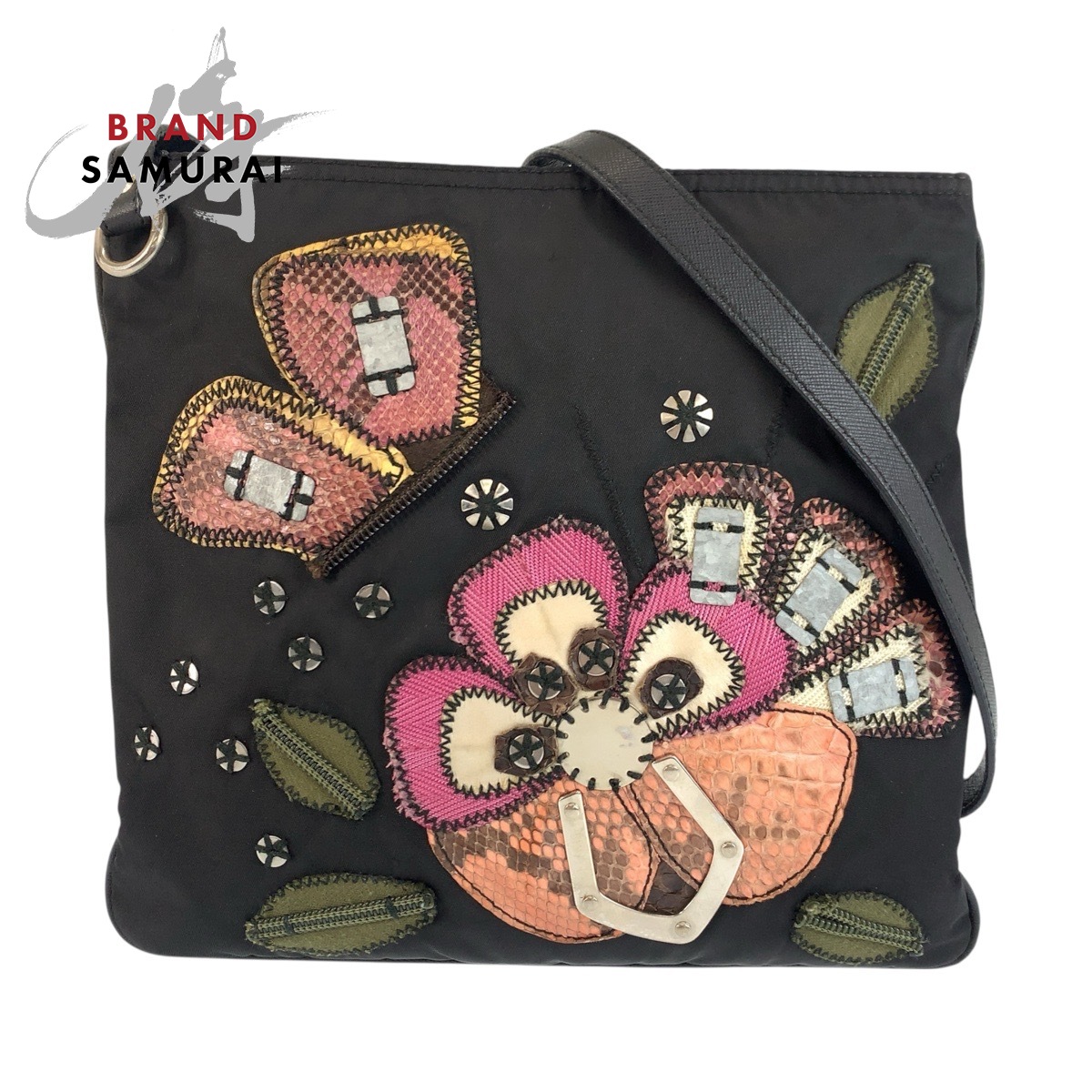 楽天市場】【美品】プラダ【PRADA】 ギャザー ポシェット