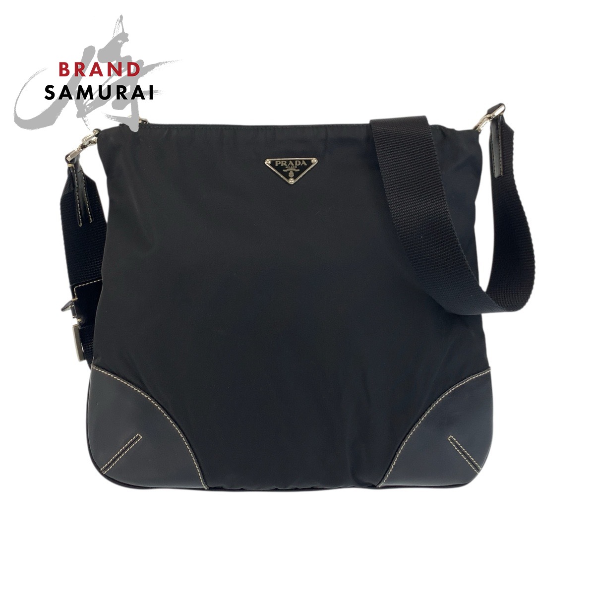 楽天市場】PRADA プラダ トライアングル クロシェ ミニポーチ付