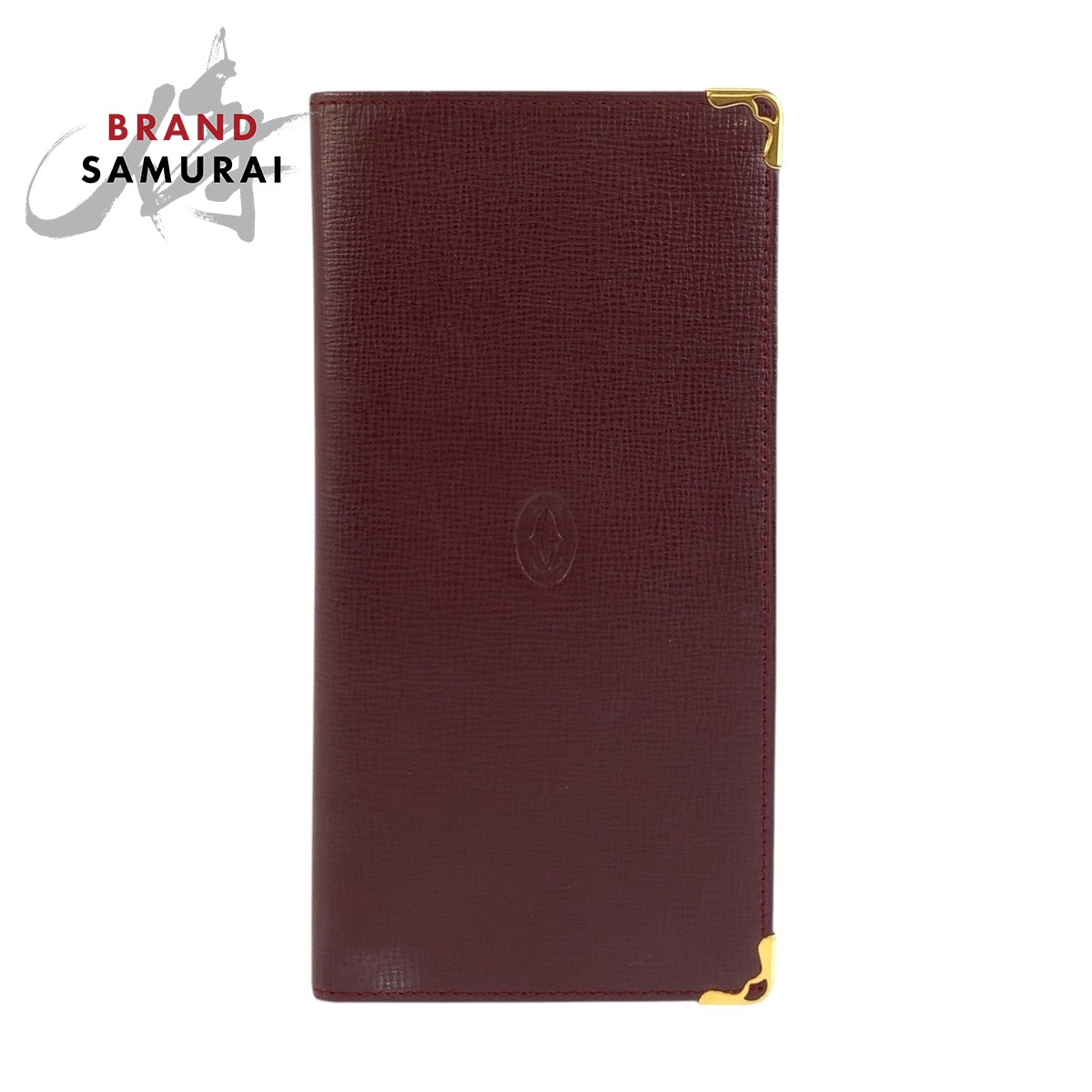 【極美品】カルティエ 長財布 ハンドル付き ウォレット トリニティ ボルドー Cartier - □新品同様□ Cartier カルティエ トリニティ レザー