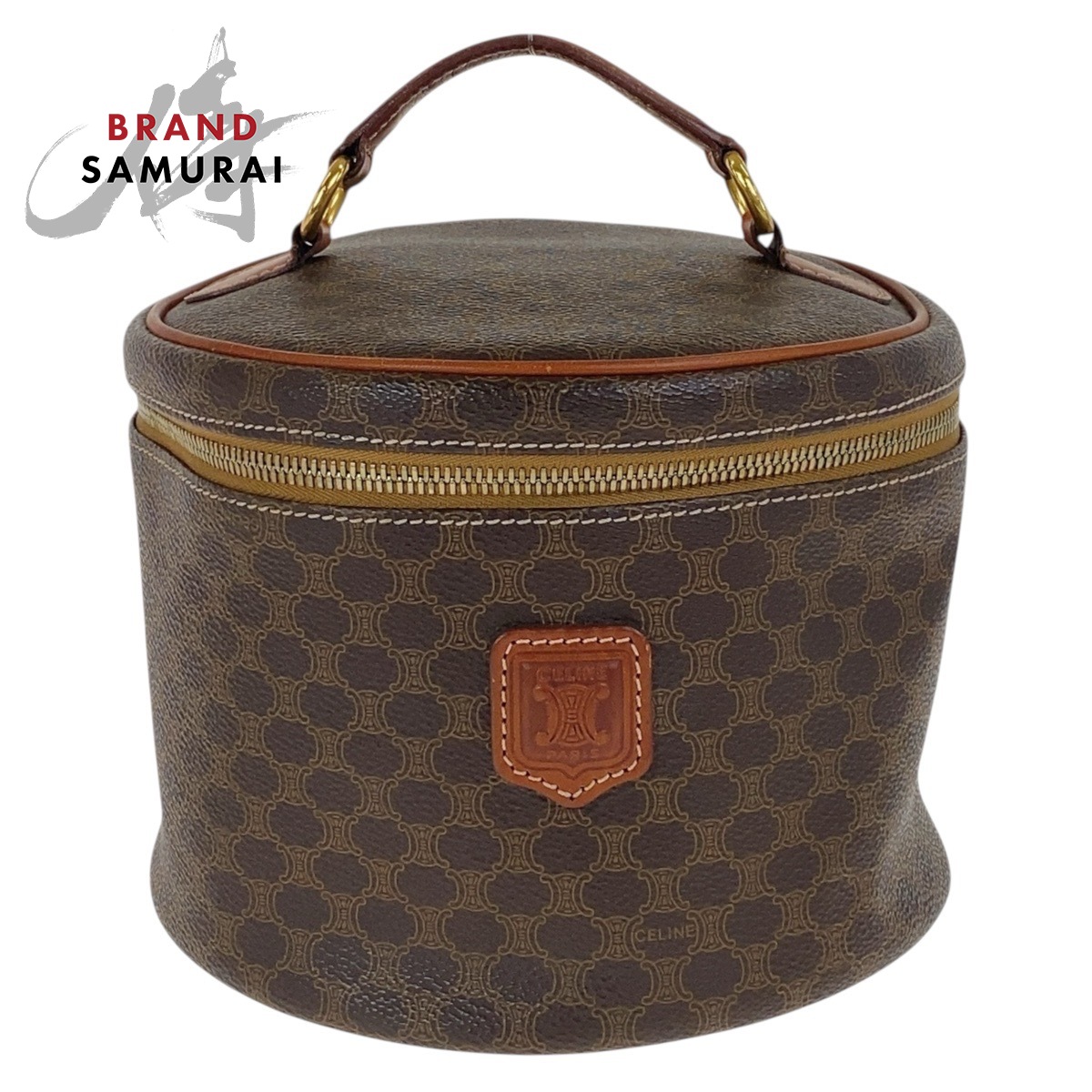 【美品】セリーヌ コイン サッシュベルト シルバー ダークブラウン マカダム 美品】セリーヌ コイン サッシュベルト シルバー ダークブラウン
