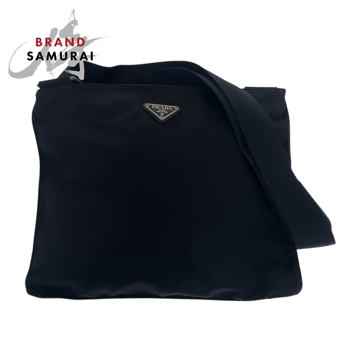 人気✨プラダ　ナイロン　ショルダーバッグ　三角プレート　ロゴ　サコッシュ PRADA プラダ ショルダーバッグ ミニサコッシュ 三角ロゴプレート