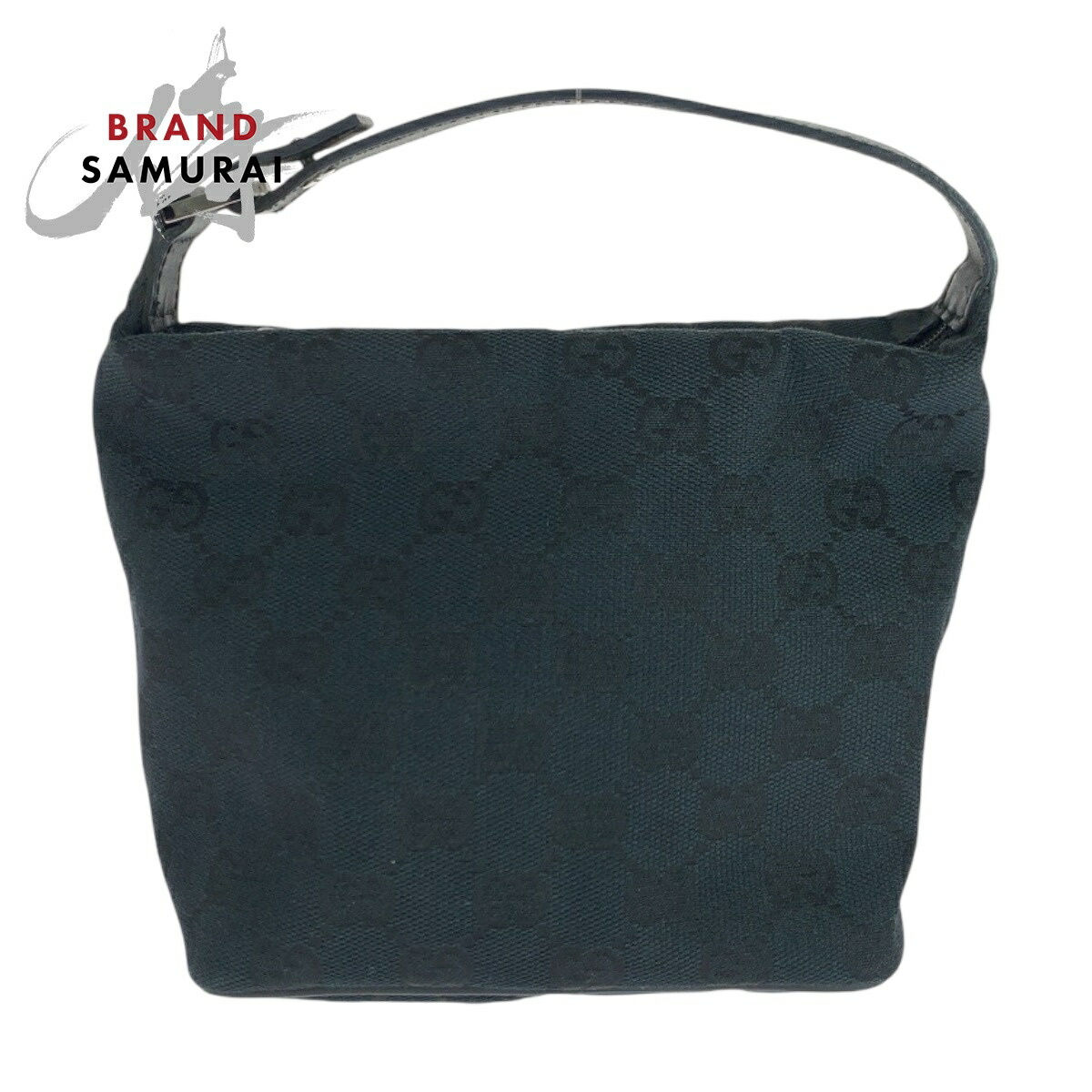 楽天市場】美品 GUCCI グッチ ブラック 黒 シルバー金具 GGキャンバス