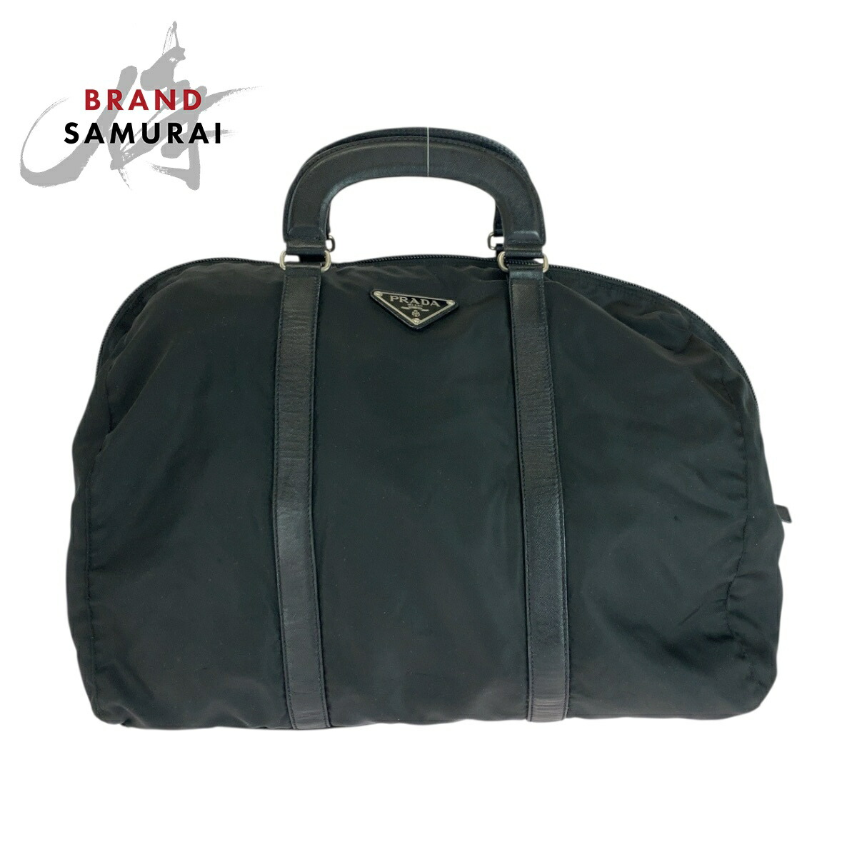 美品PRADA プラダ　大容量　ボストンバッグ　旅行バッグ　メンズ 黒　ナイロン 極美品】PRADA プラダ ボストンバッグ 旅行用 ナイロン ブラック