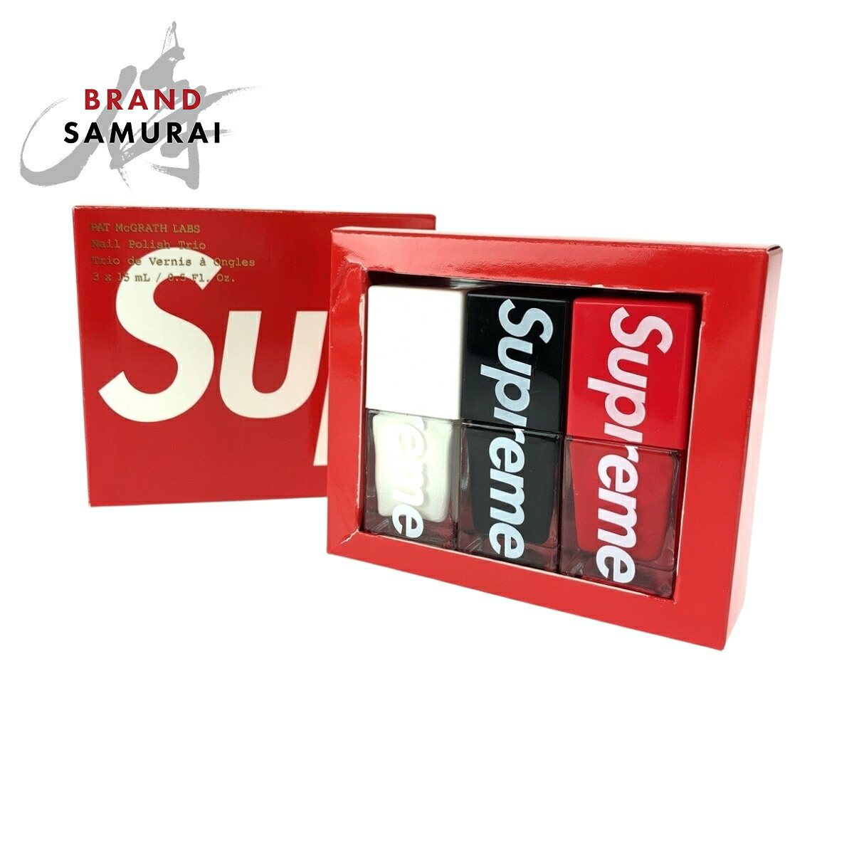 Supreme シュプリーム パットマクグラス ラブス ネイルポリッシュ 3重協奏曲 赤いこと 白いこと 黒いこと 硝子 雑貨 ネイルポリッシュ レディース 603040 【中古】