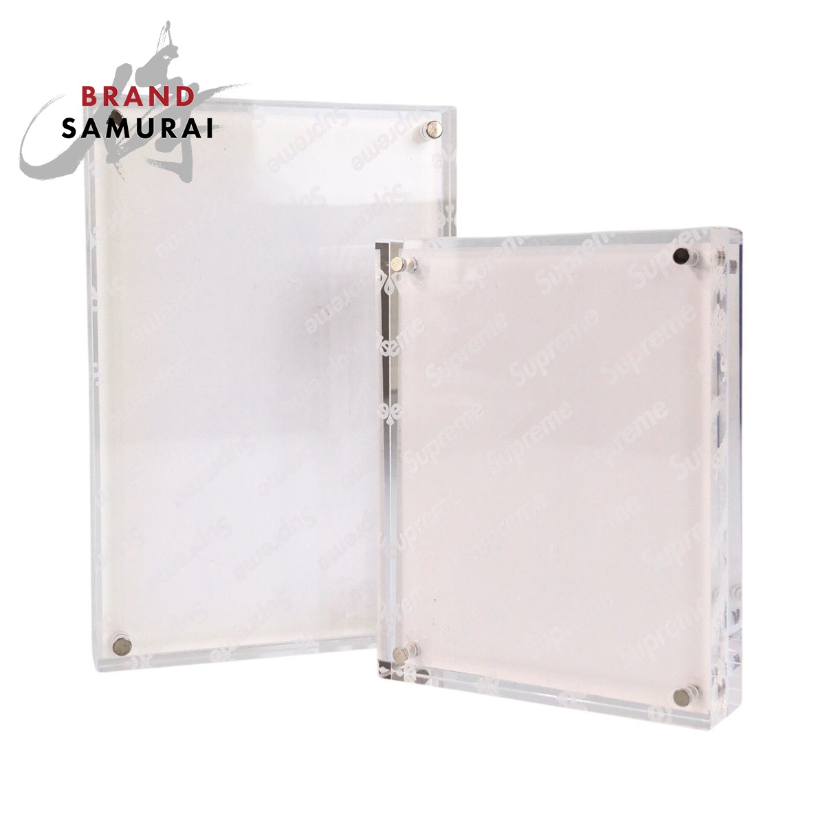 新品未使用】supreme シュプリーム フォトフレーム 写真たて クリア