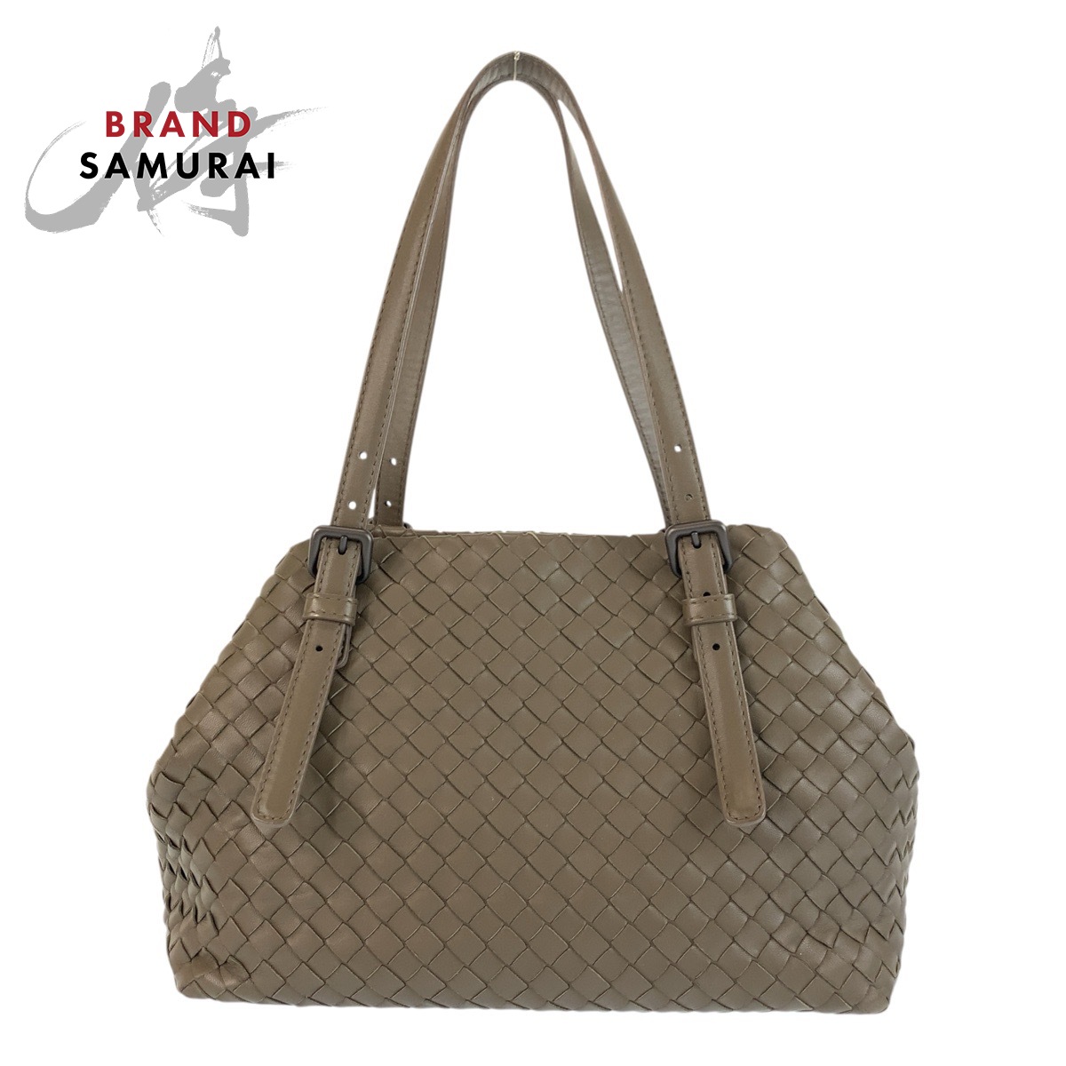極美品✨　BOTTGAVENETA イントレチャート  トートバッグ　ブラウン 極美品✨ BOTTGAVENETA イントレチャート トートバッグ ブラウン