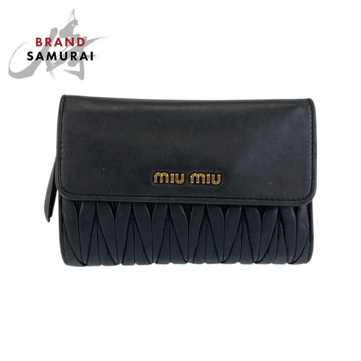 楽天市場】ミュウミュウ MIUMIU チェーンウォレット マテラッセ レザー