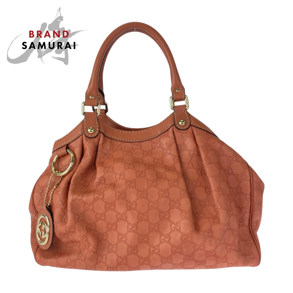 楽天市場】美品 GUCCI グッチ スーキー ブルー ブラウン ゴールド金具