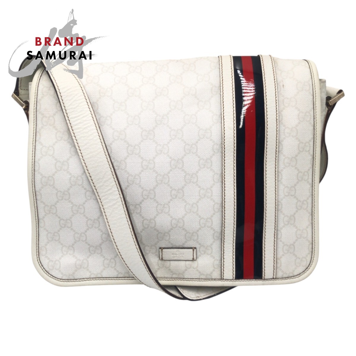 楽天市場】GUCCI グッチ GGキャンバス シェリーライン 169937