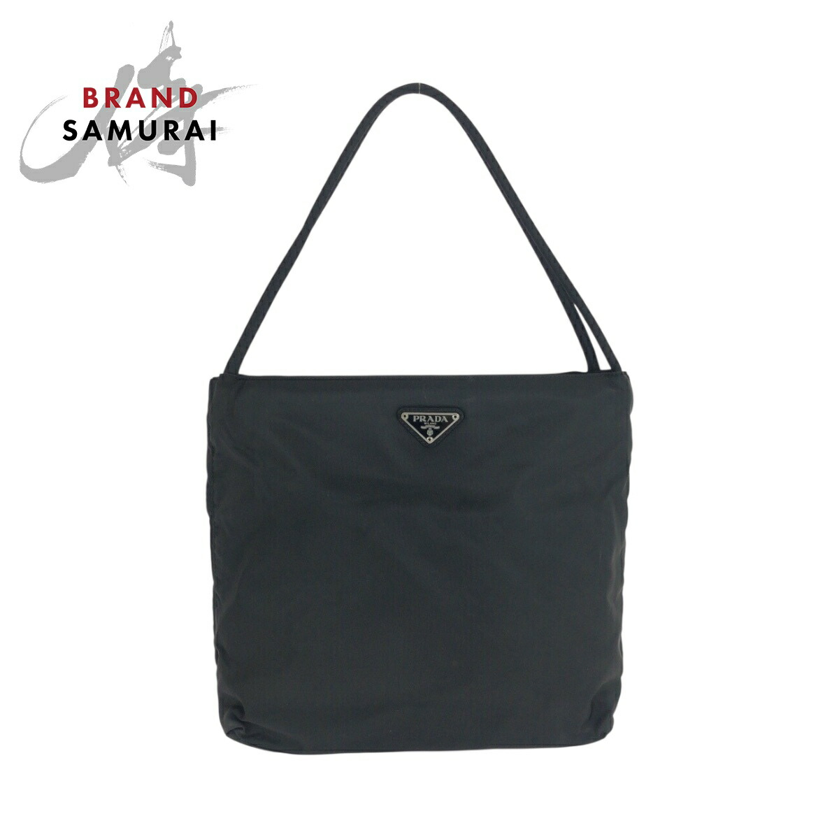 楽天市場】PRADA プラダ テスート 三角ロゴプレート ブラック 黒