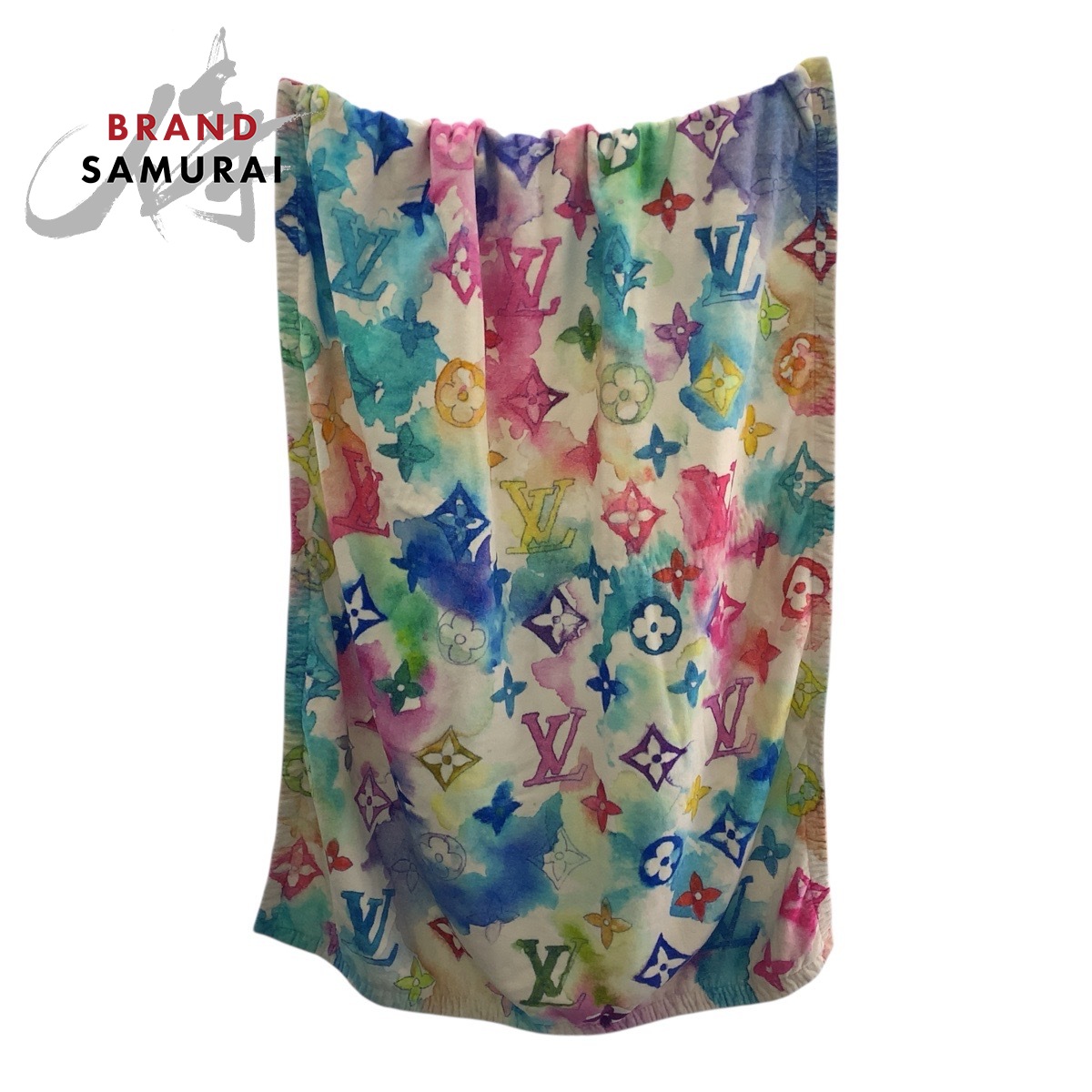 【美品未使用】LOUIS VUITTON ピンク　ビーチタオル　タオルケット LOUIS VUITTON（ルイ・ヴィトン） 中古 タオル レディース ブランド